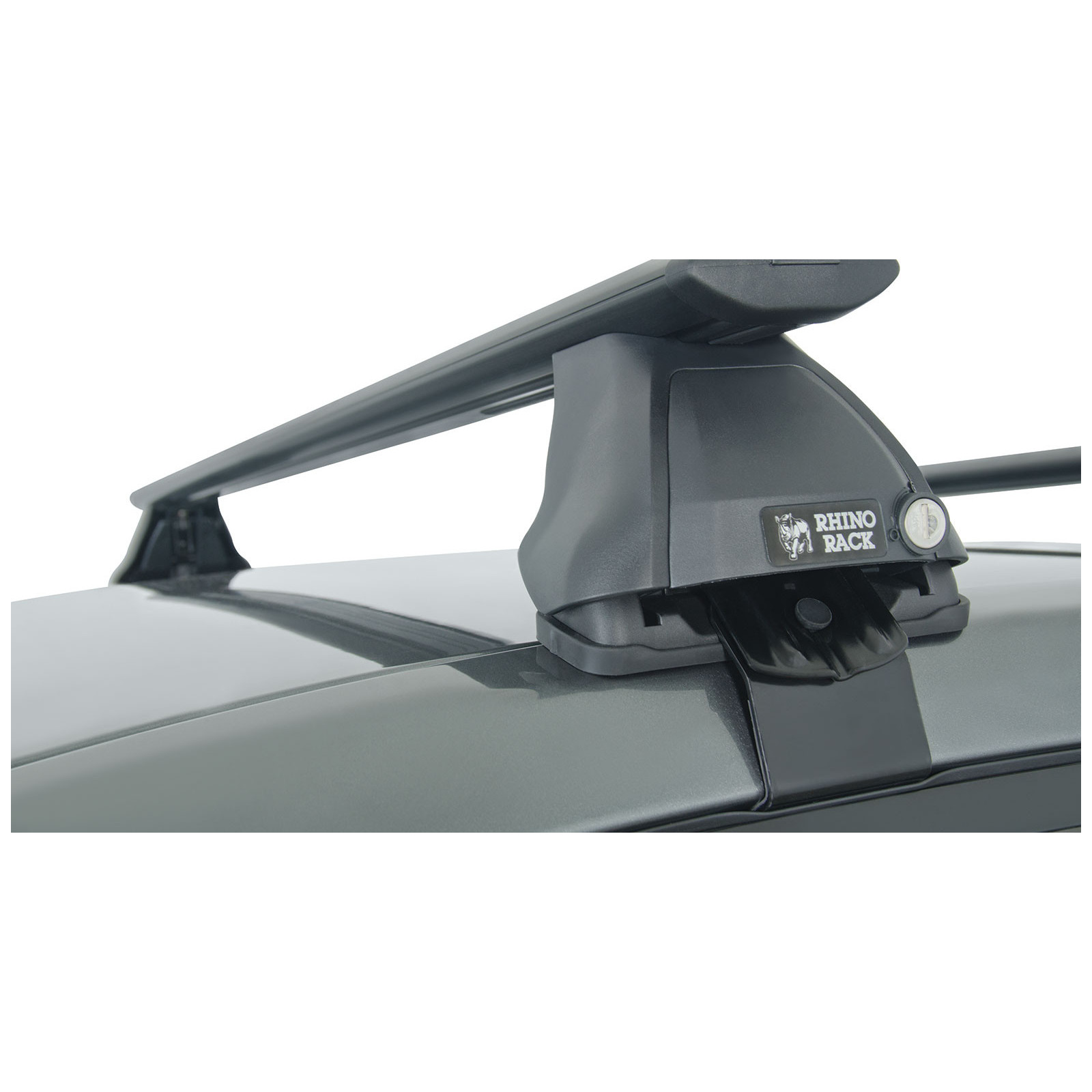 Kit 2 barres de toit noires RHINO-RACK Vortex 2500 • JA1844 