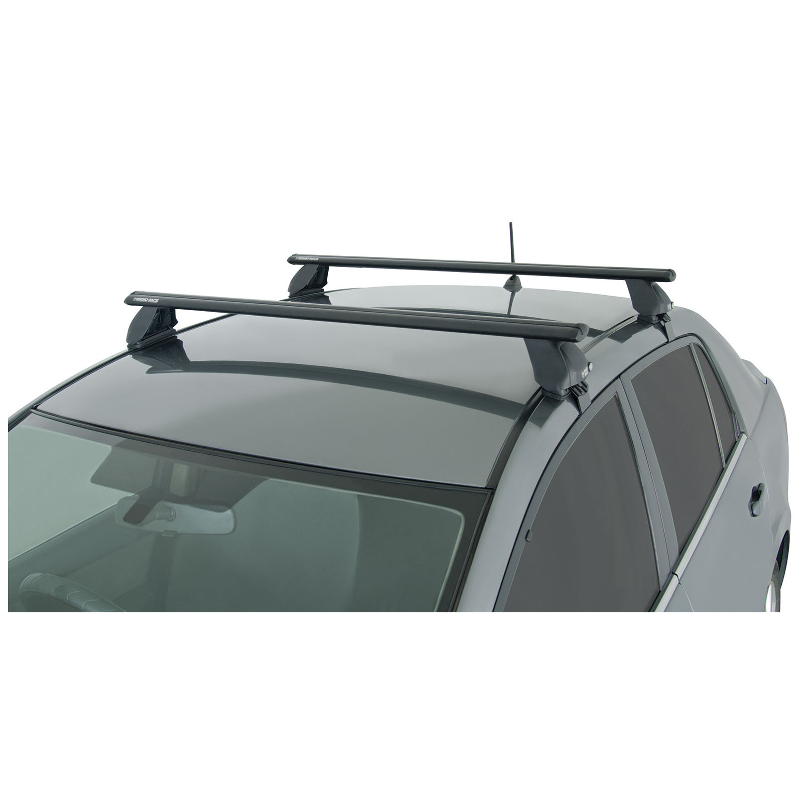 Kit 2 barres de toit noires RHINO-RACK Vortex 2500 • JA1844 