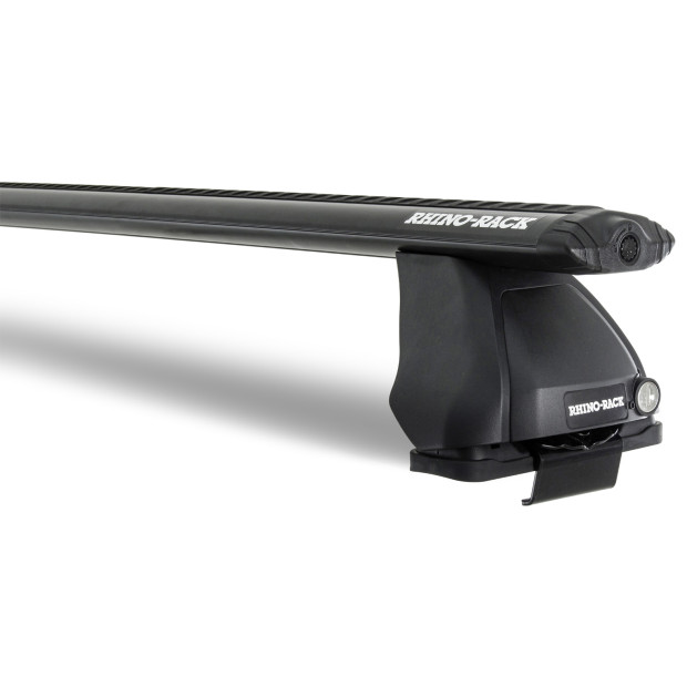 Kit 2 barres de toit noires RHINO-RACK Vortex 2500 • JA1896 