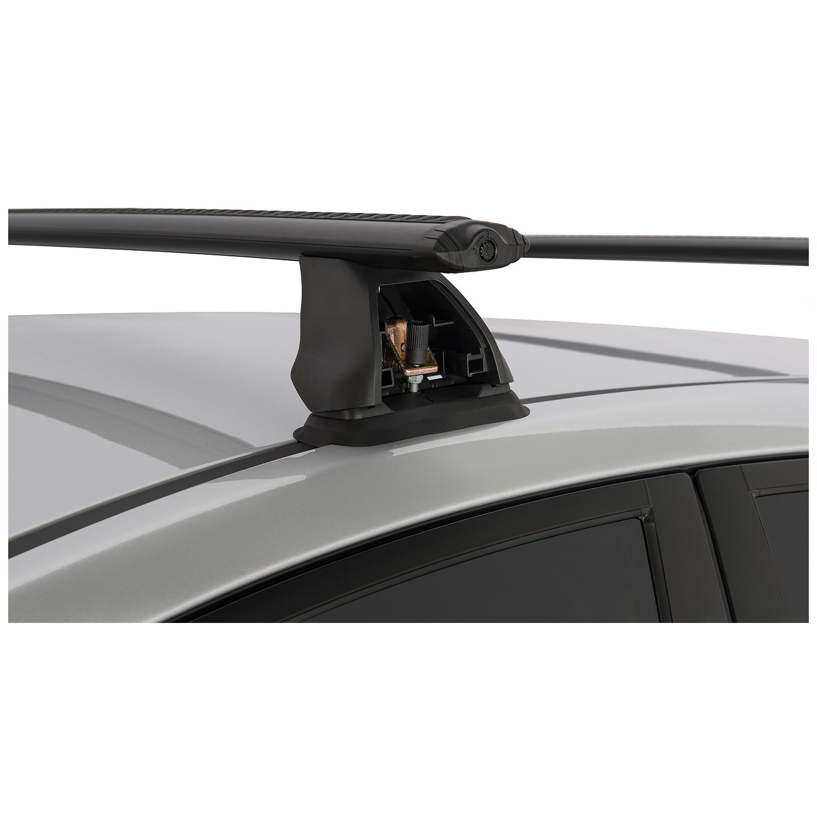 Kit 2 barres de toit noires RHINO-RACK Vortex 2500 FMP • JA1914 