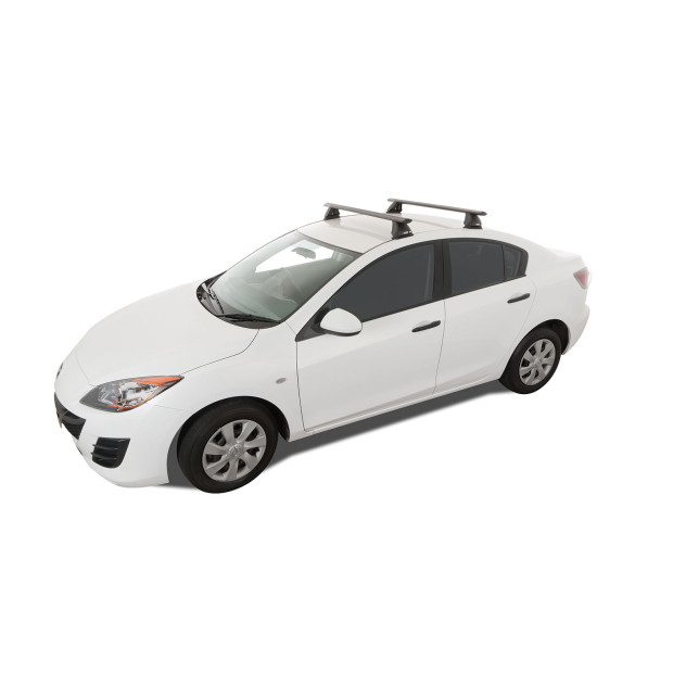 Kit 2 barres de toit noires RHINO-RACK Vortex 2500 FMP • JA1914 