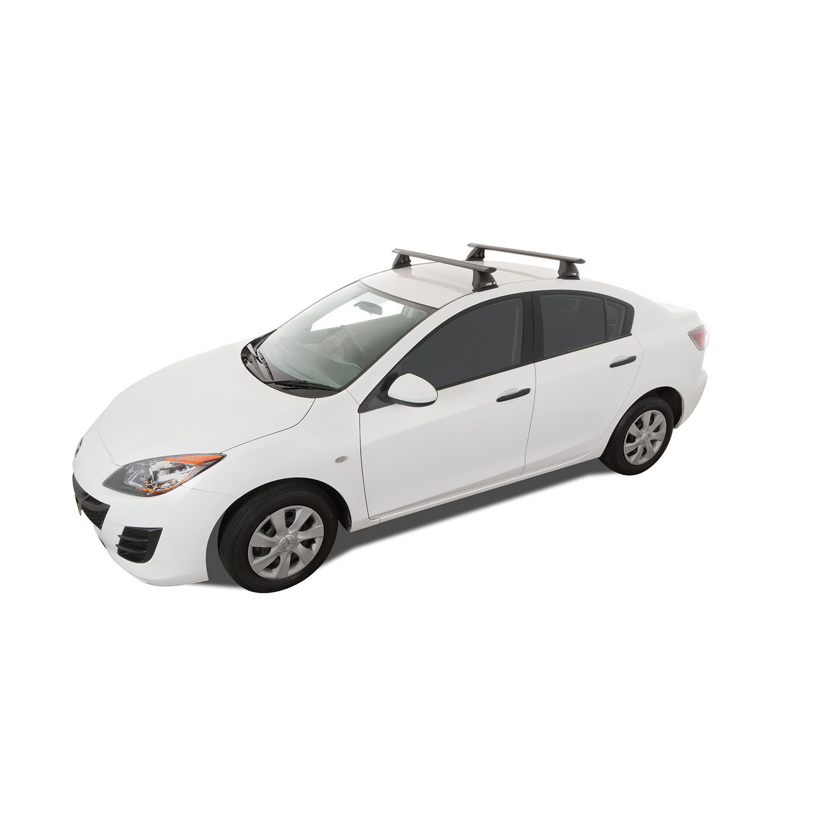 Kit 2 barres de toit noires RHINO-RACK Vortex 2500 FMP • JA1914 