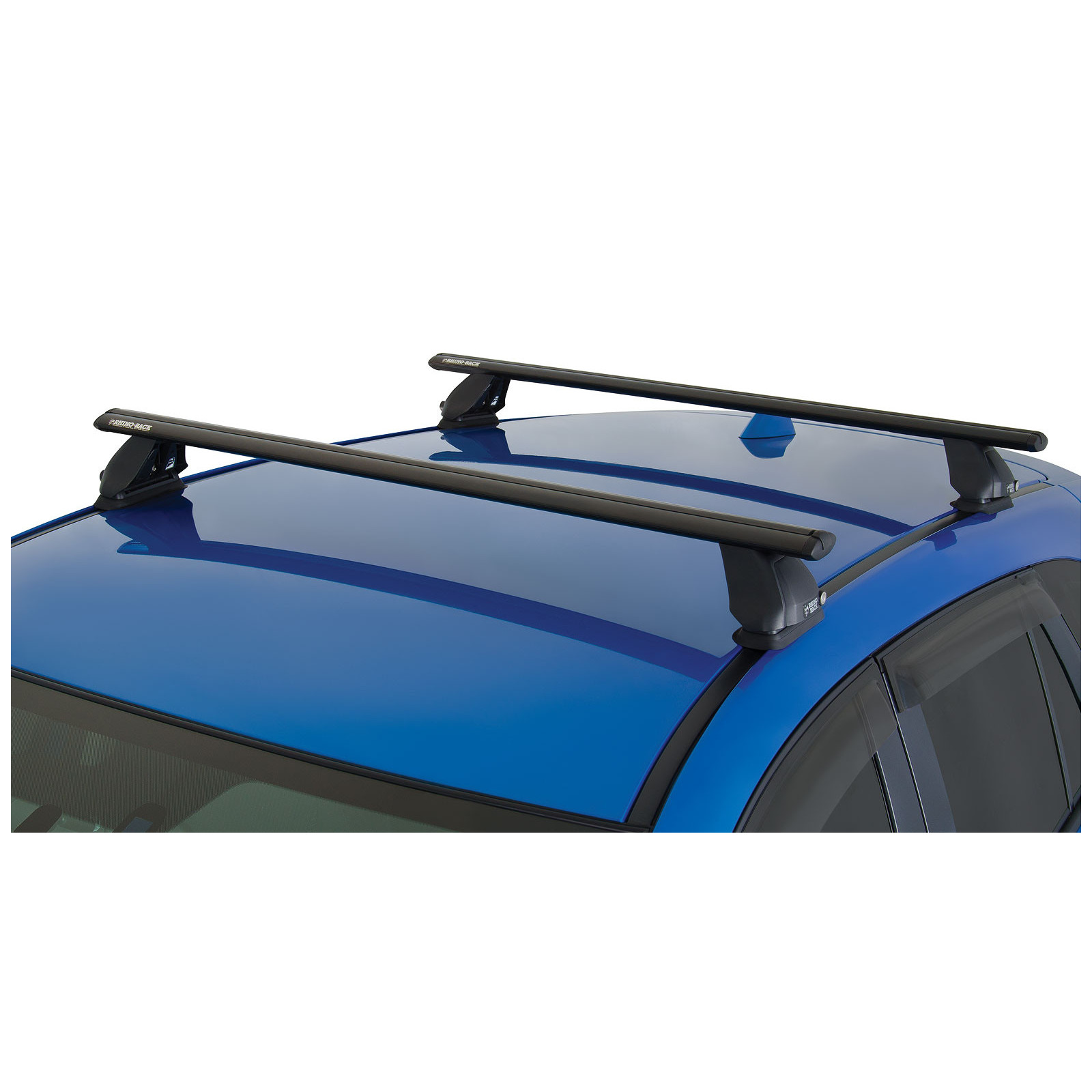 Kit 2 barres de toit noires RHINO-RACK Vortex 2500 FMP • JA1914 