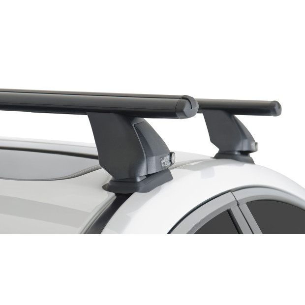 Kit 2 barres de toit noires RHINO-RACK Vortex 2500 FMP • JA1914 