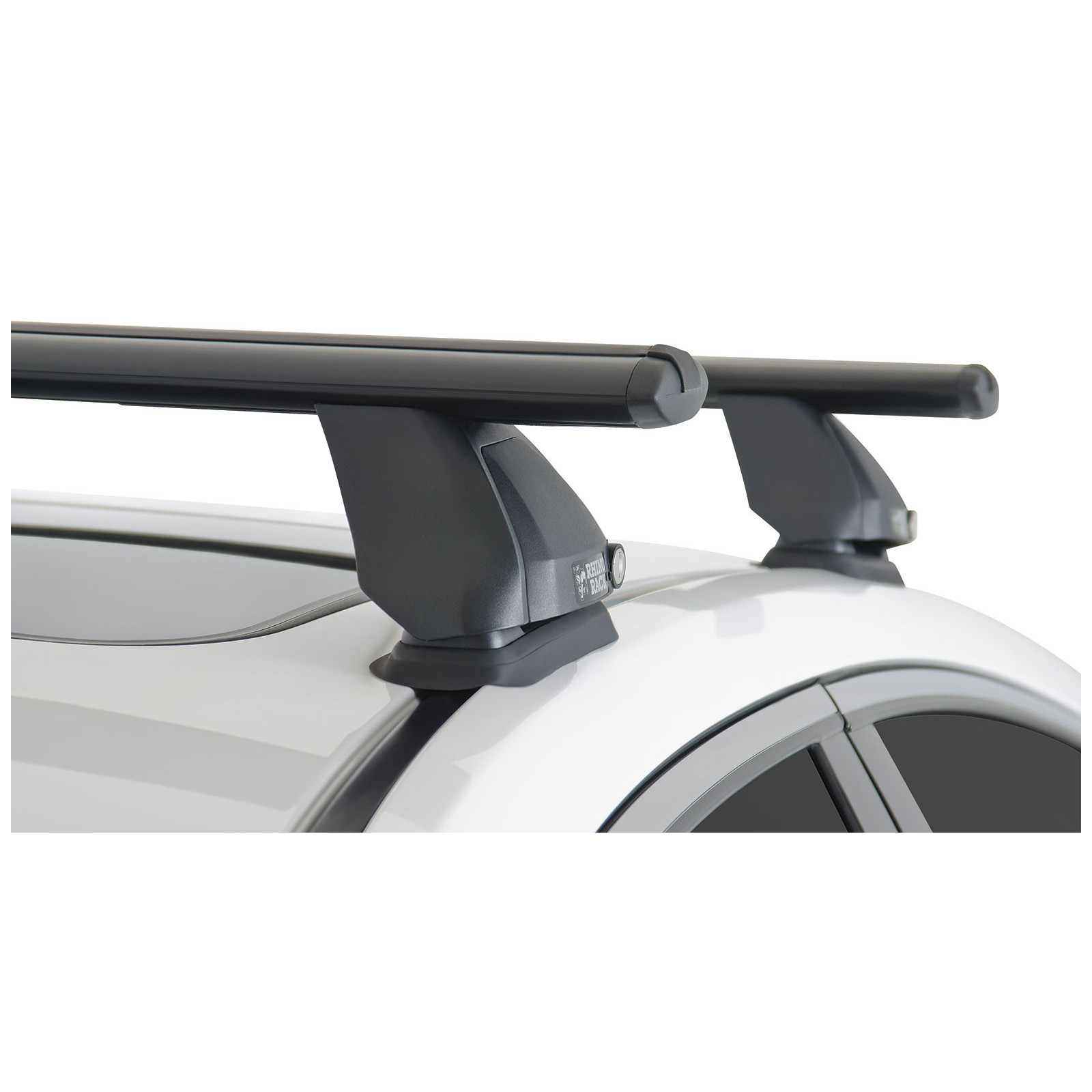 Kit 2 barres de toit noires RHINO-RACK Vortex 2500 FMP • JA1914 