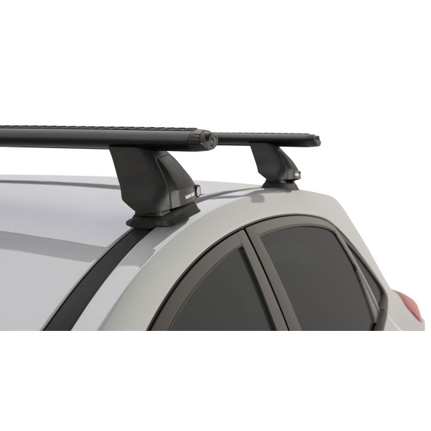 Kit 2 barres de toit noires RHINO-RACK Vortex 2500 FMP • JA1914 