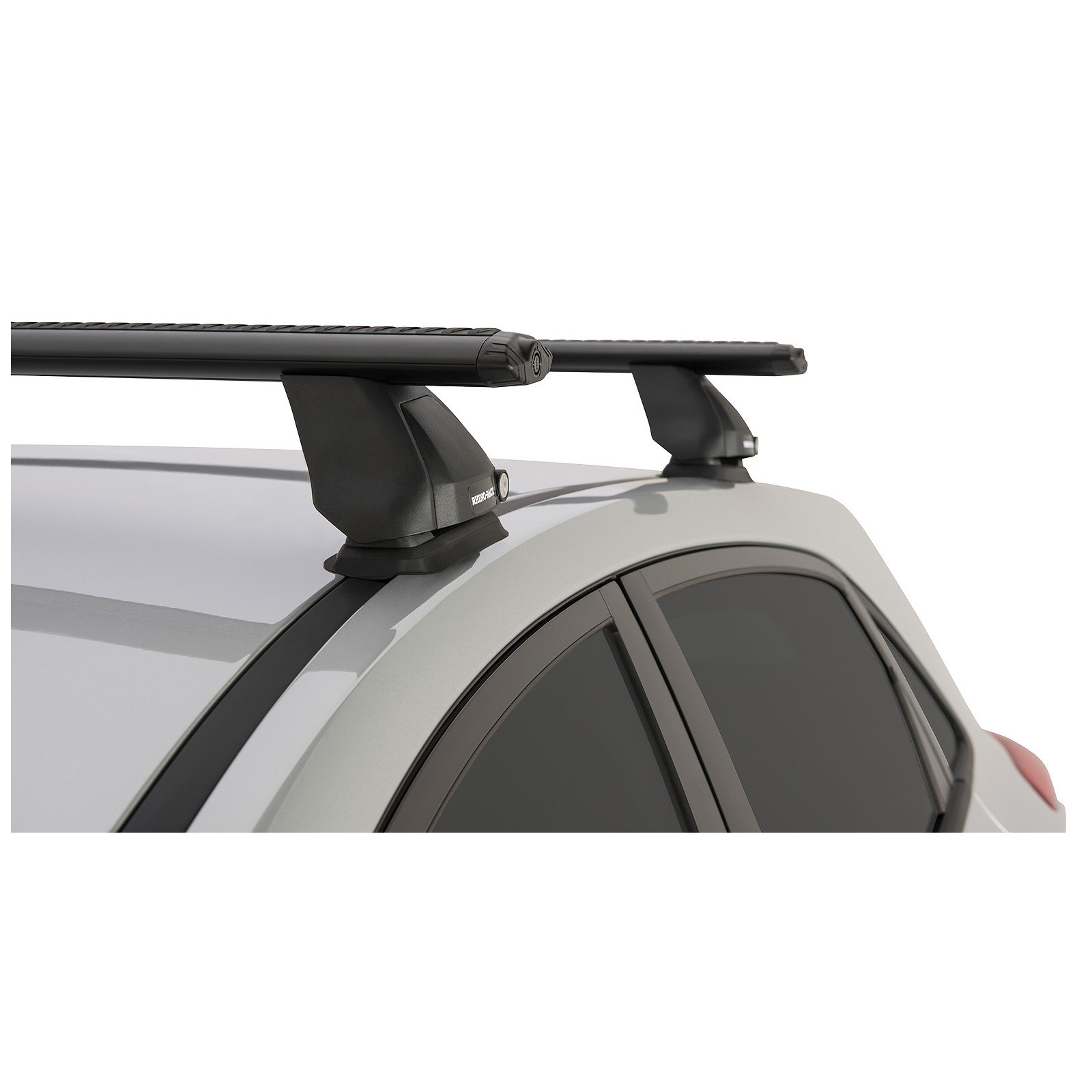 Kit 2 barres de toit noires RHINO-RACK Vortex 2500 FMP • JA1914 