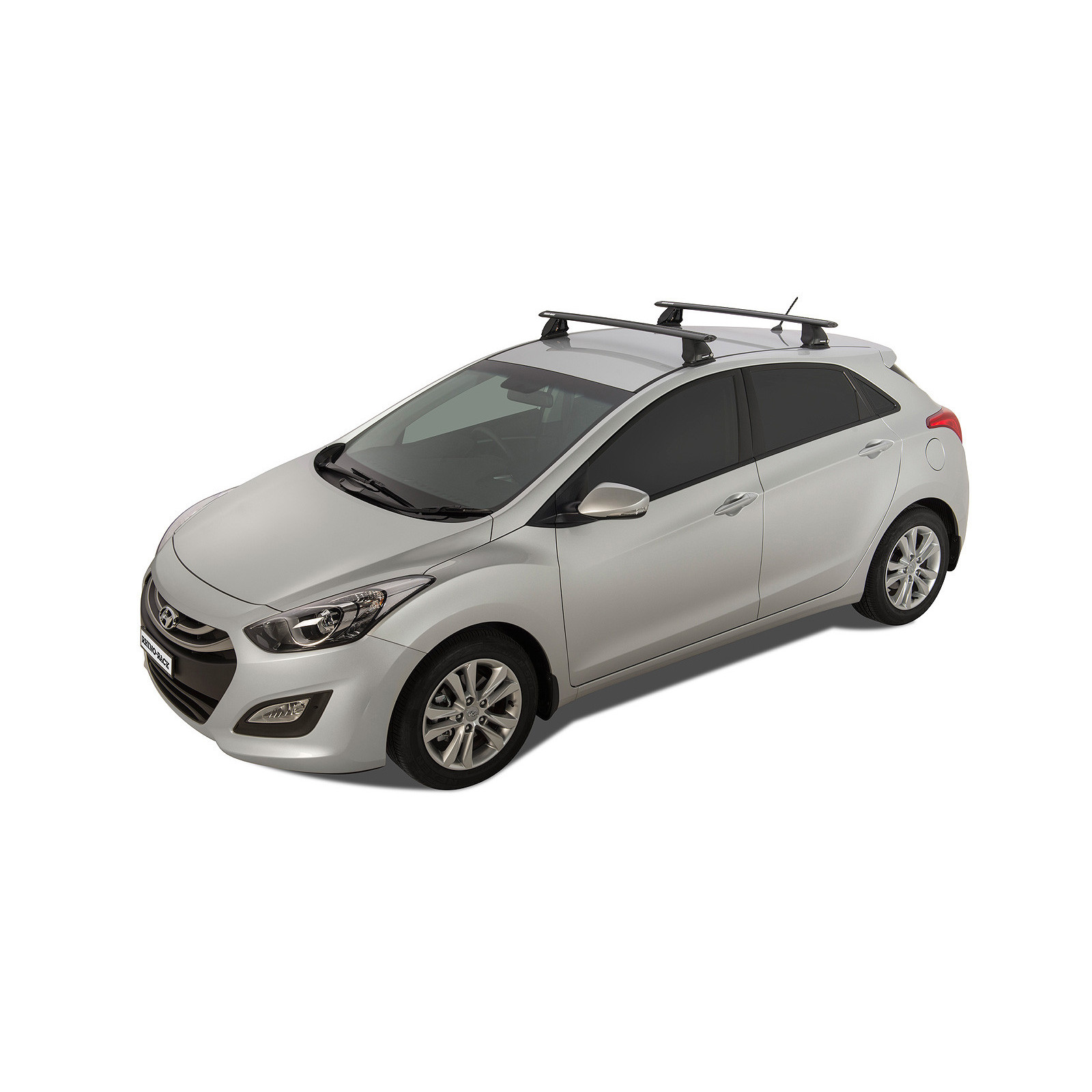 Kit 2 barres de toit noires RHINO-RACK Vortex 2500 FMP • JA1914 