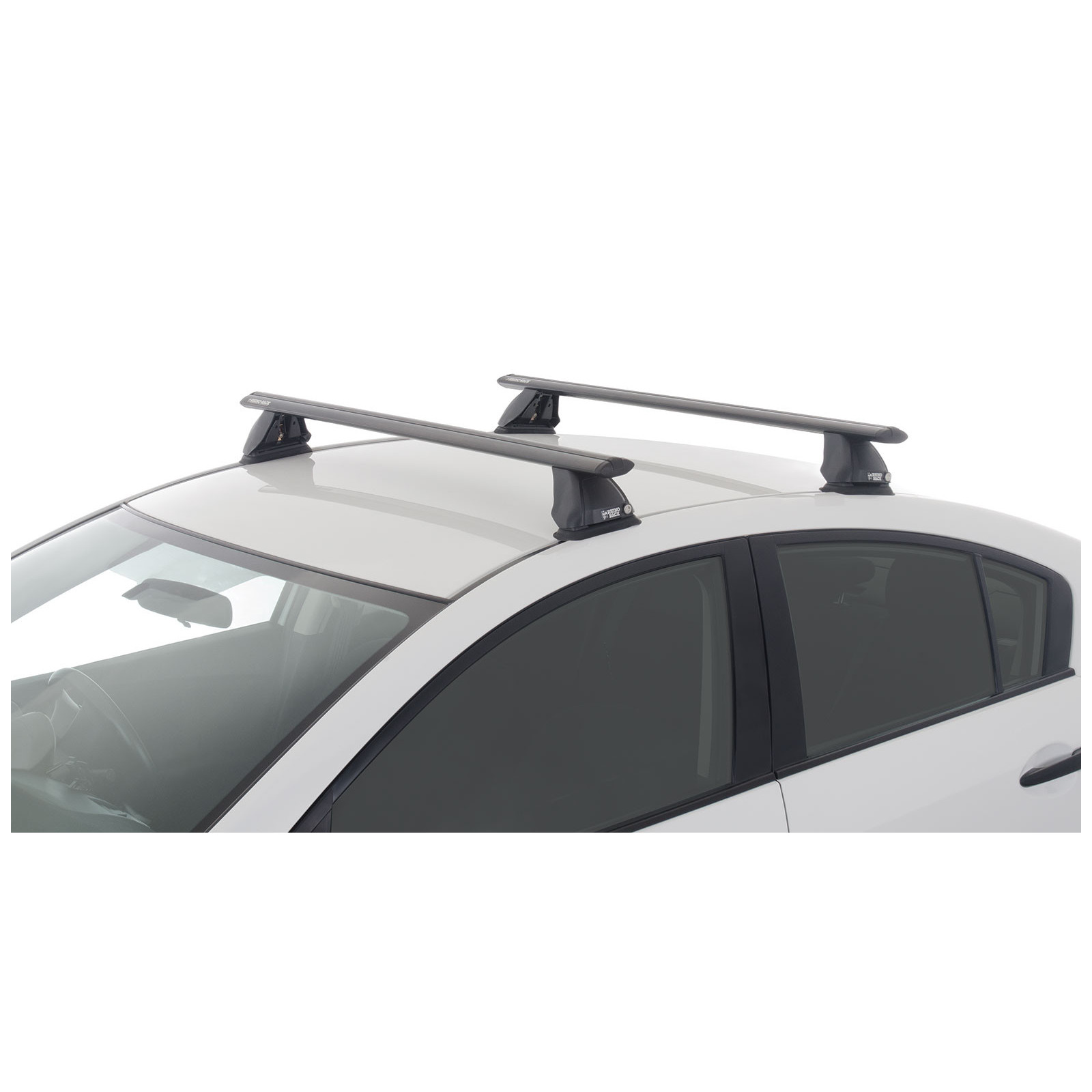 Kit 2 barres de toit noires RHINO-RACK Vortex 2500 FMP • JA1914 