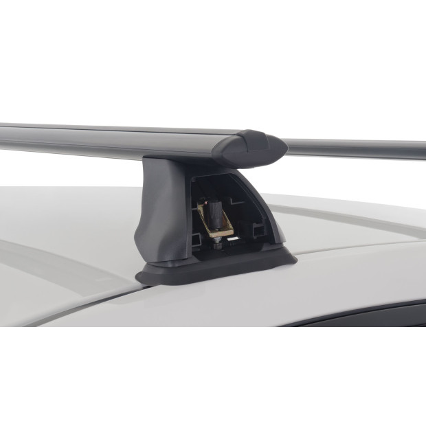 Kit 2 barres de toit noires RHINO-RACK Vortex 2500 FMP • JA1914 