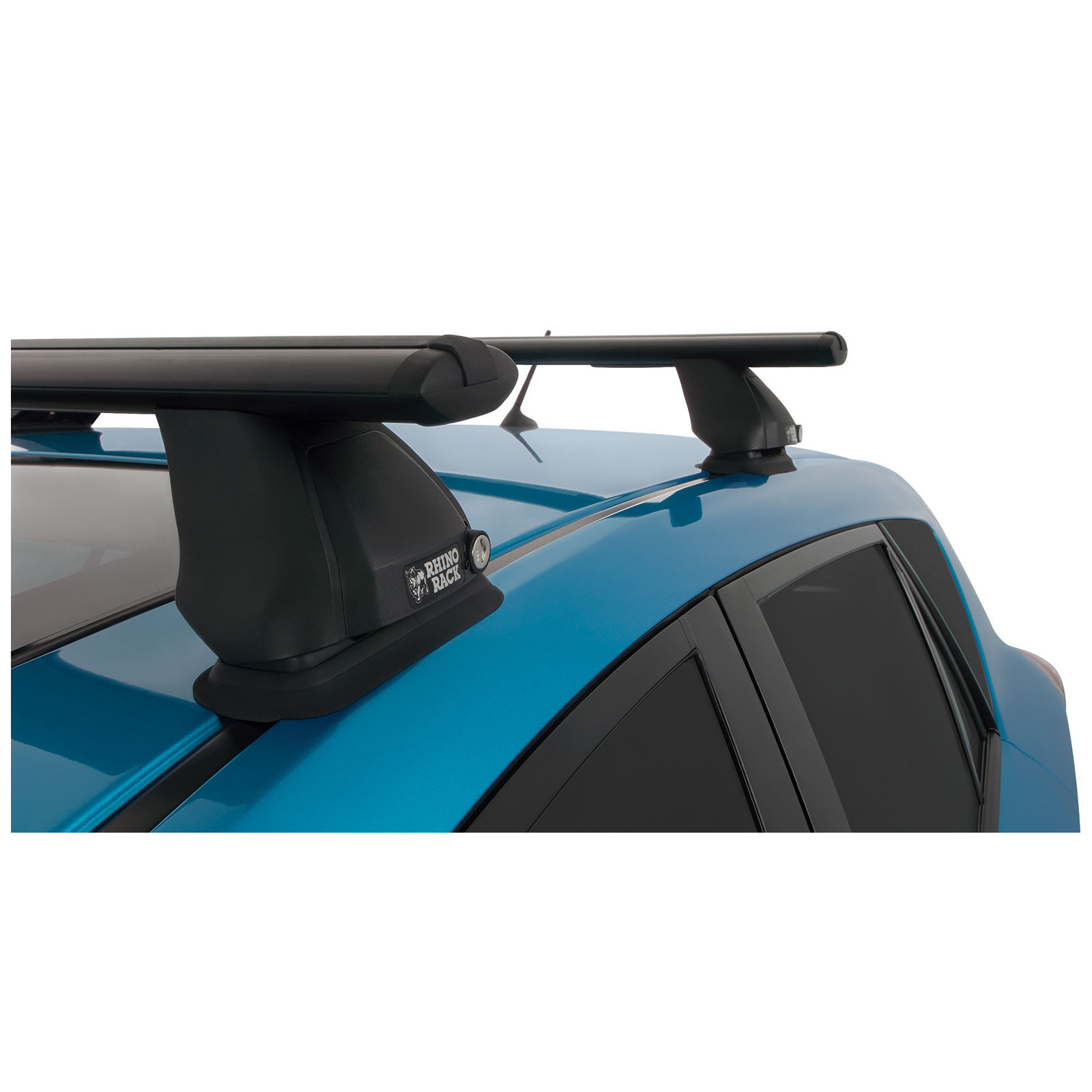 Kit 2 barres de toit noires RHINO-RACK Vortex 2500 FMP • JA1914 