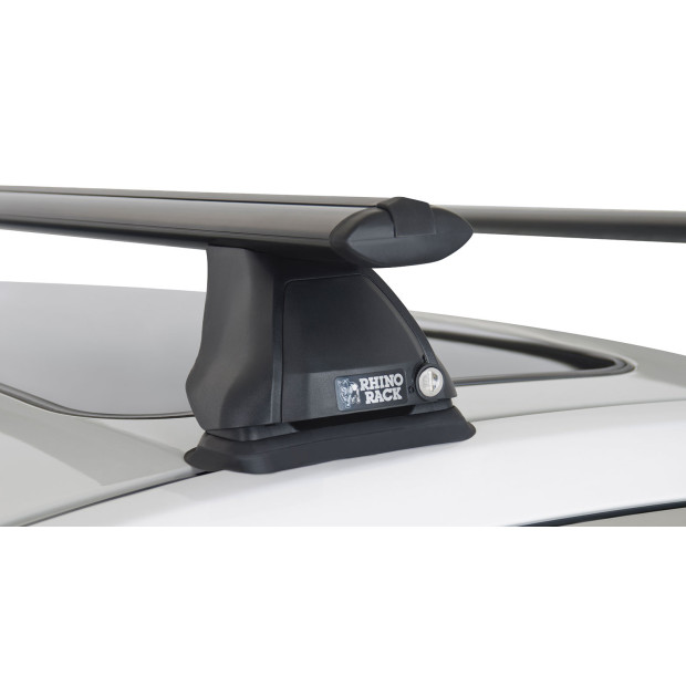 Kit 2 barres de toit noires RHINO-RACK Vortex 2500 FMP • JA1914 