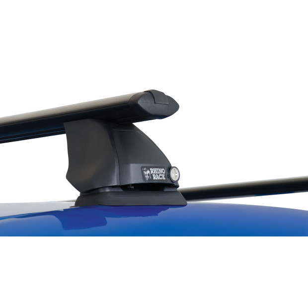 Kit 2 barres de toit noires RHINO-RACK Vortex 2500 FMP • JA1914 