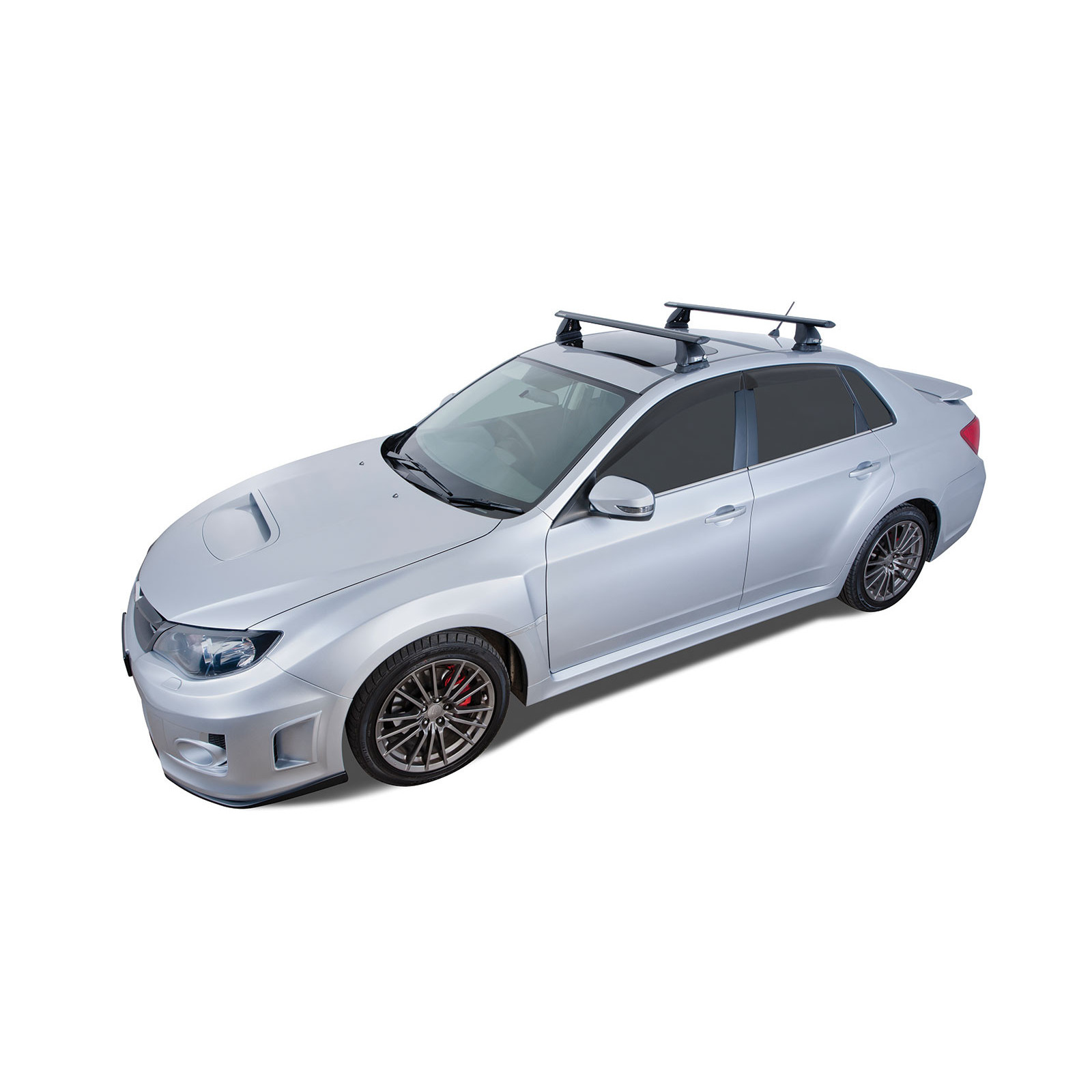 Kit 2 barres de toit noires RHINO-RACK Vortex 2500 FMP • JA1915 