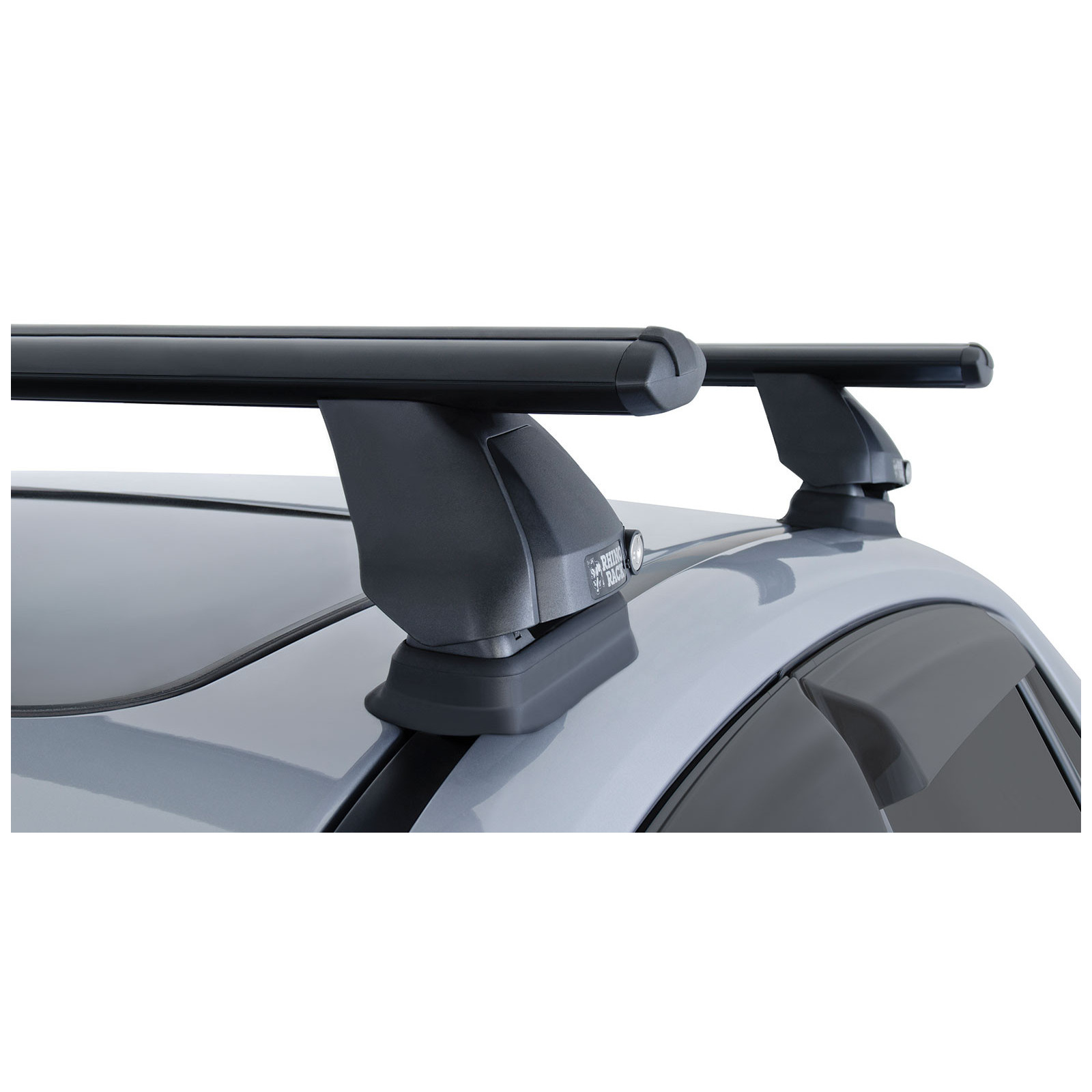 Kit 2 barres de toit noires RHINO-RACK Vortex 2500 FMP • JA1915 