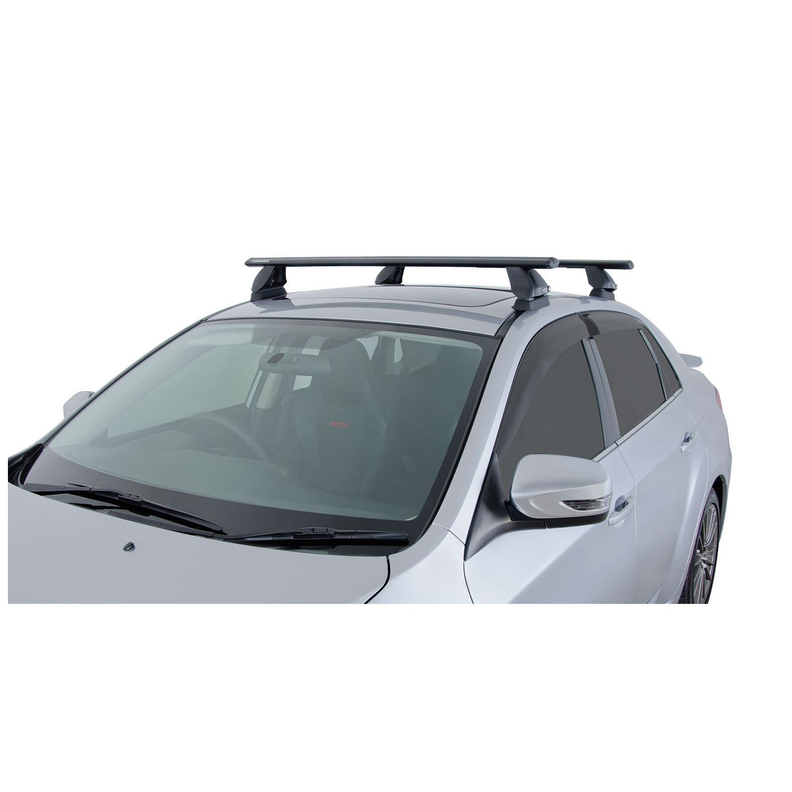 Kit 2 barres de toit noires RHINO-RACK Vortex 2500 FMP • JA1915 