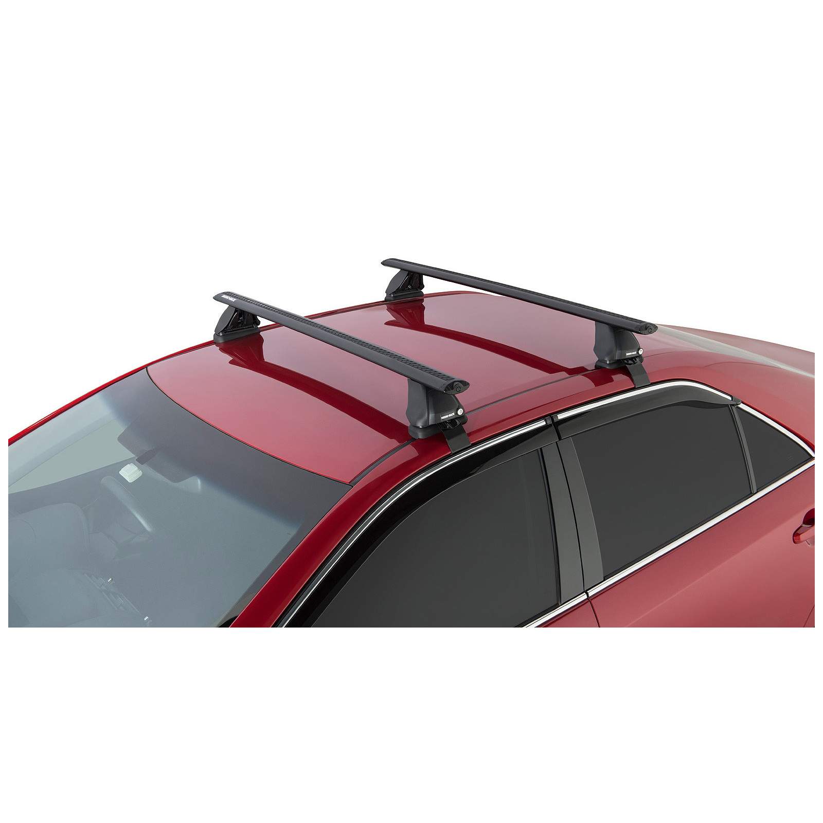 Kit 2 barres de toit noires RHINO-RACK Vortex 2500 • JA1920 