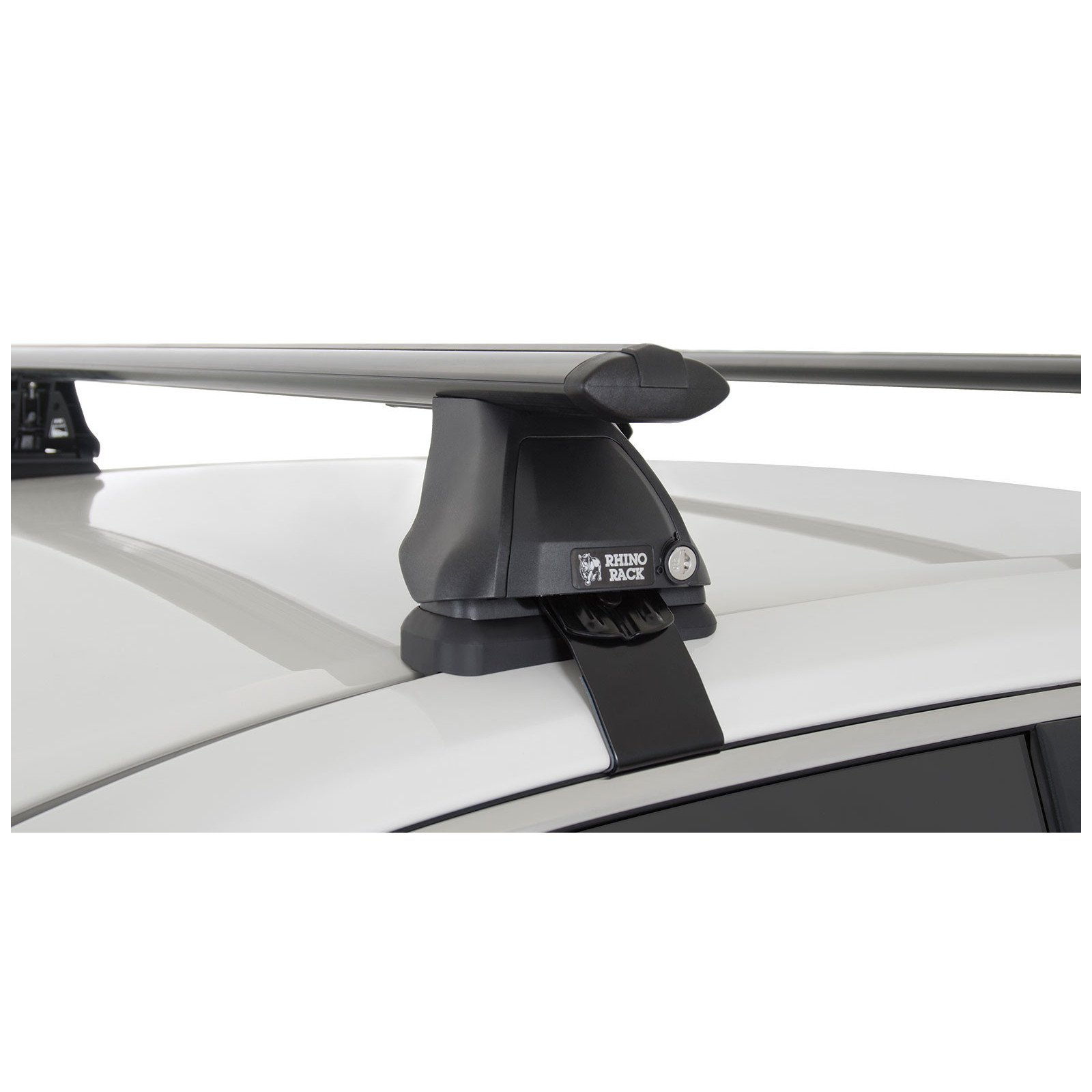 Kit 2 barres de toit noires RHINO-RACK Vortex 2500 • JA1920 