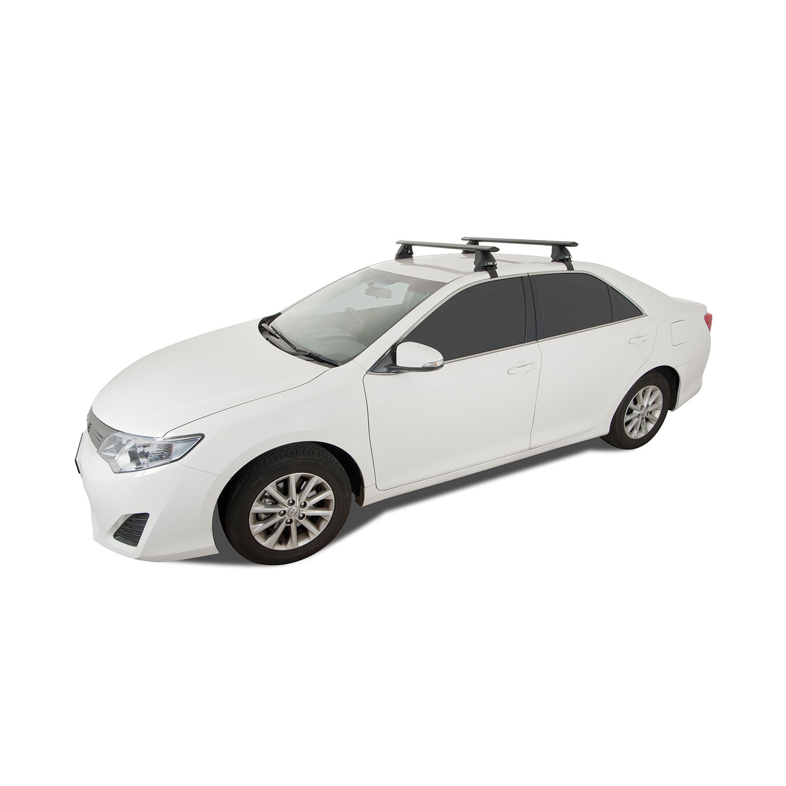 Kit 2 barres de toit noires RHINO-RACK Vortex 2500 • JA1920 