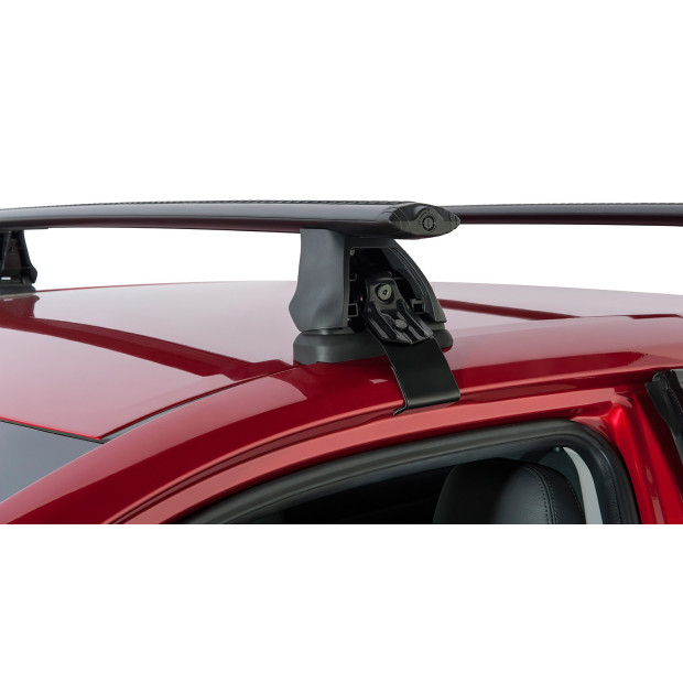 Kit 2 barres de toit noires RHINO-RACK Vortex 2500 • JA1920 
