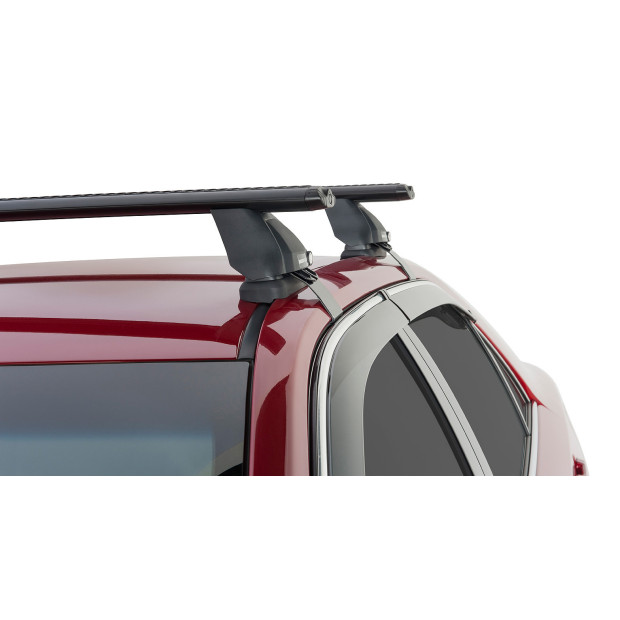 Kit 2 barres de toit noires RHINO-RACK Vortex 2500 • JA1920 