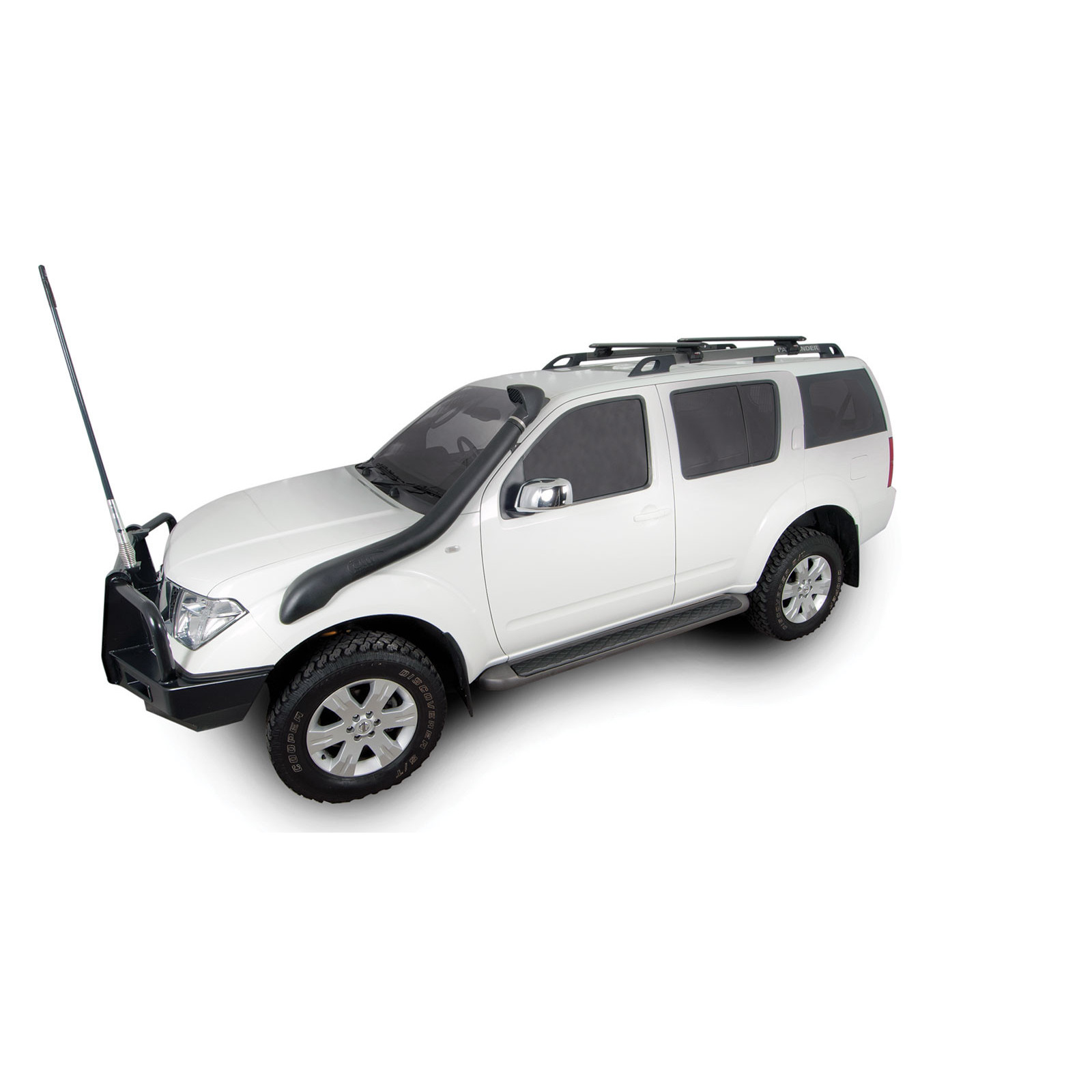 Kit 2 barres de toit noires RHINO-RACK Vortex SX • JA1936 