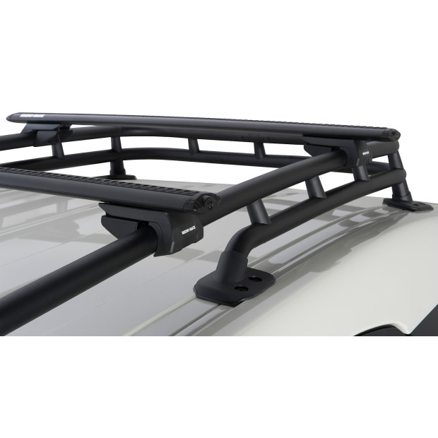 Kit 2 barres de toit noires RHINO-RACK Vortex SX • JA1938 