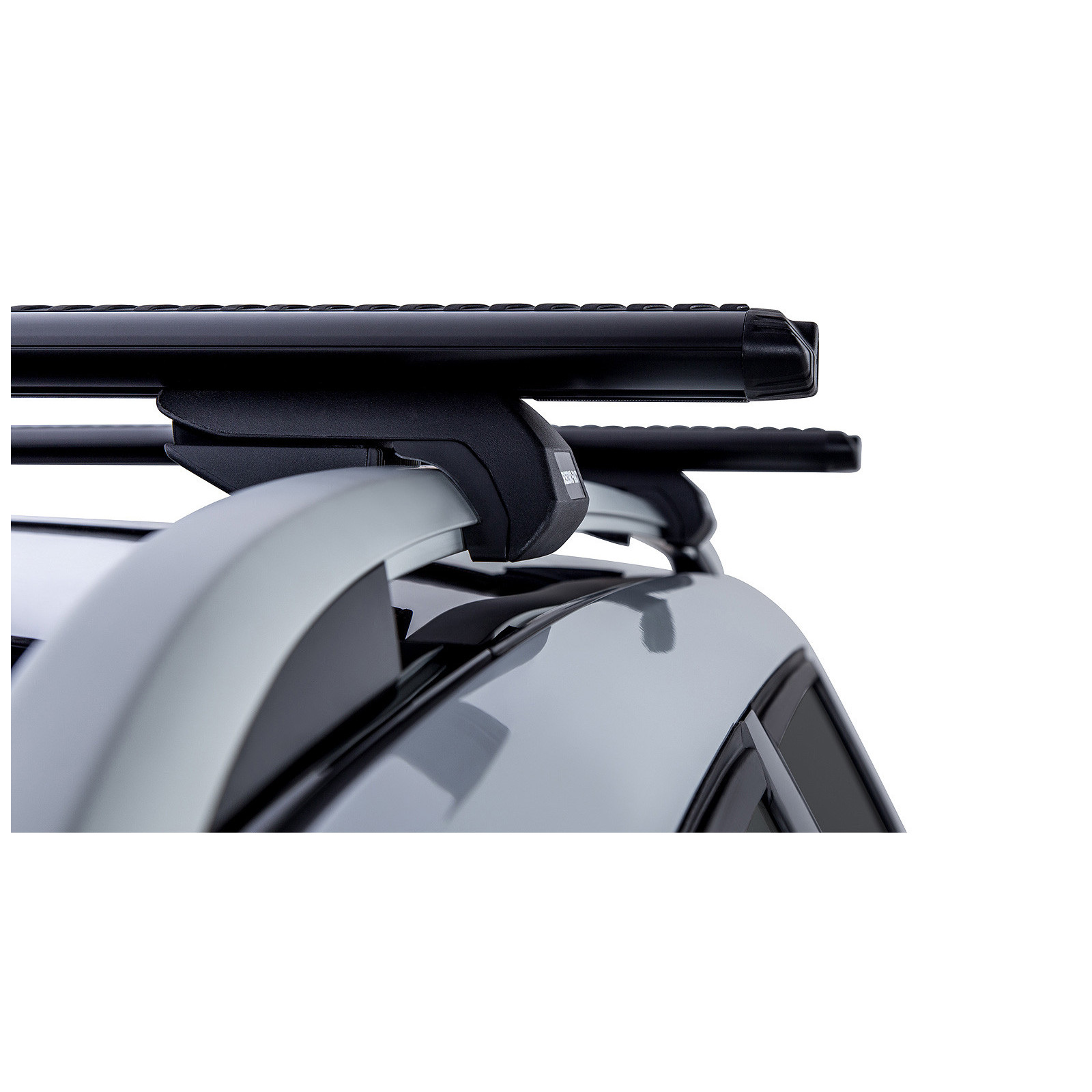 Kit 2 barres de toit noires RHINO-RACK Vortex SX • JA1942 