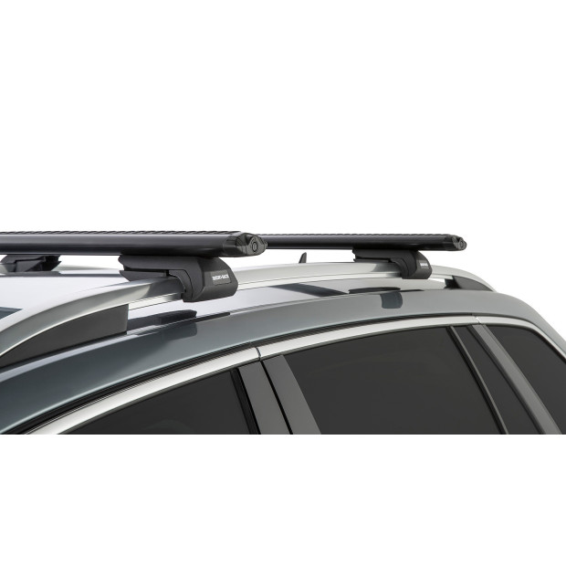 Kit 2 barres de toit noires RHINO-RACK Vortex SX • JA1942 