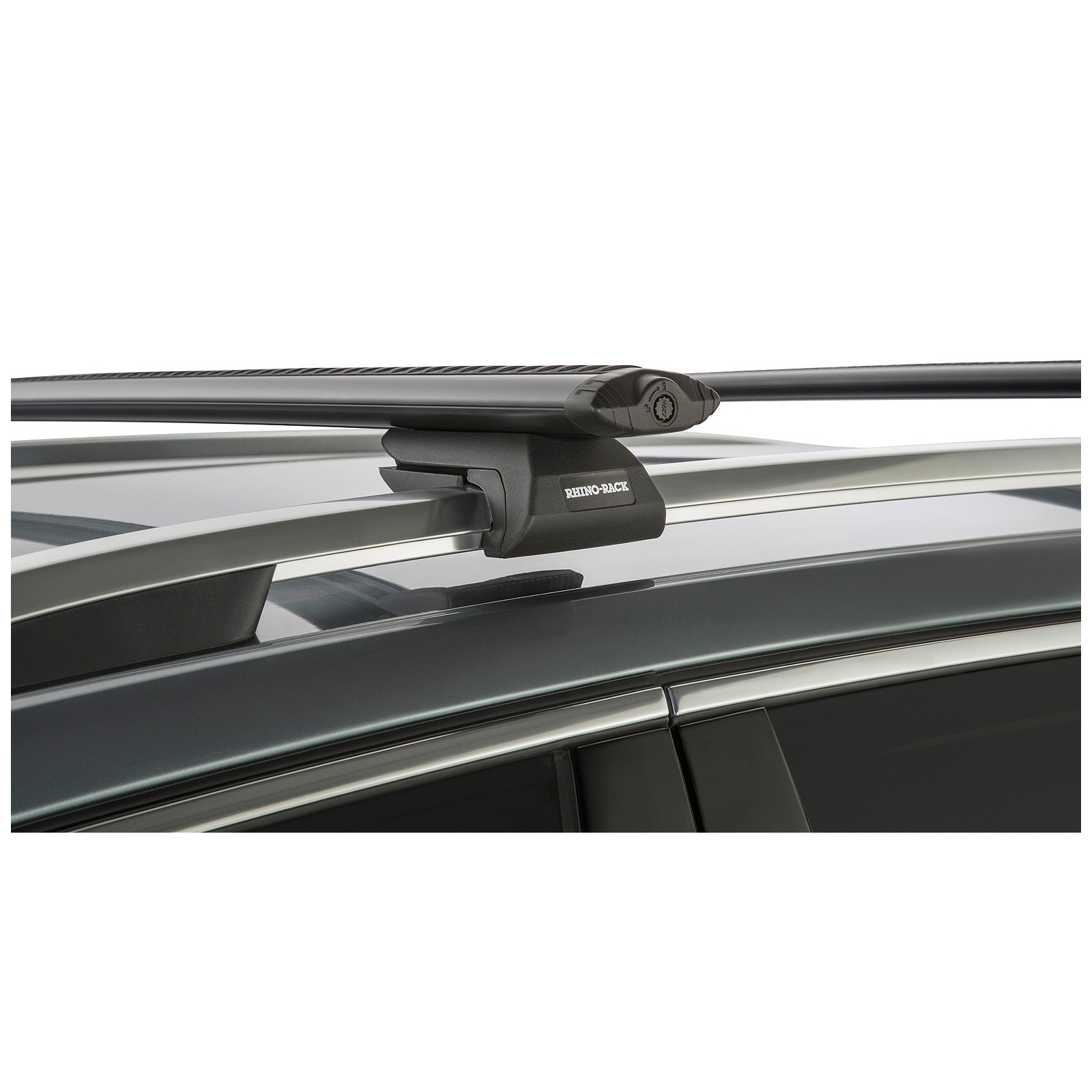 Kit 2 barres de toit noires RHINO-RACK Vortex SX • JA1942 