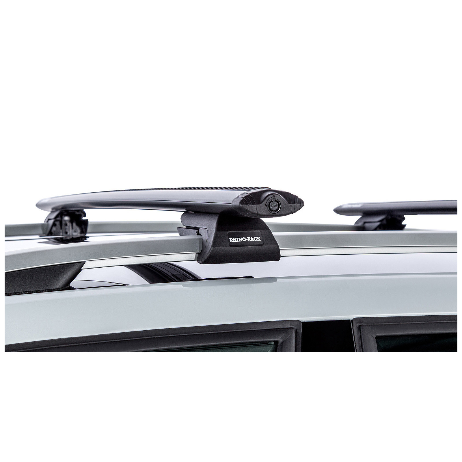 Kit 2 barres de toit noires RHINO-RACK Vortex SX • JA1942 