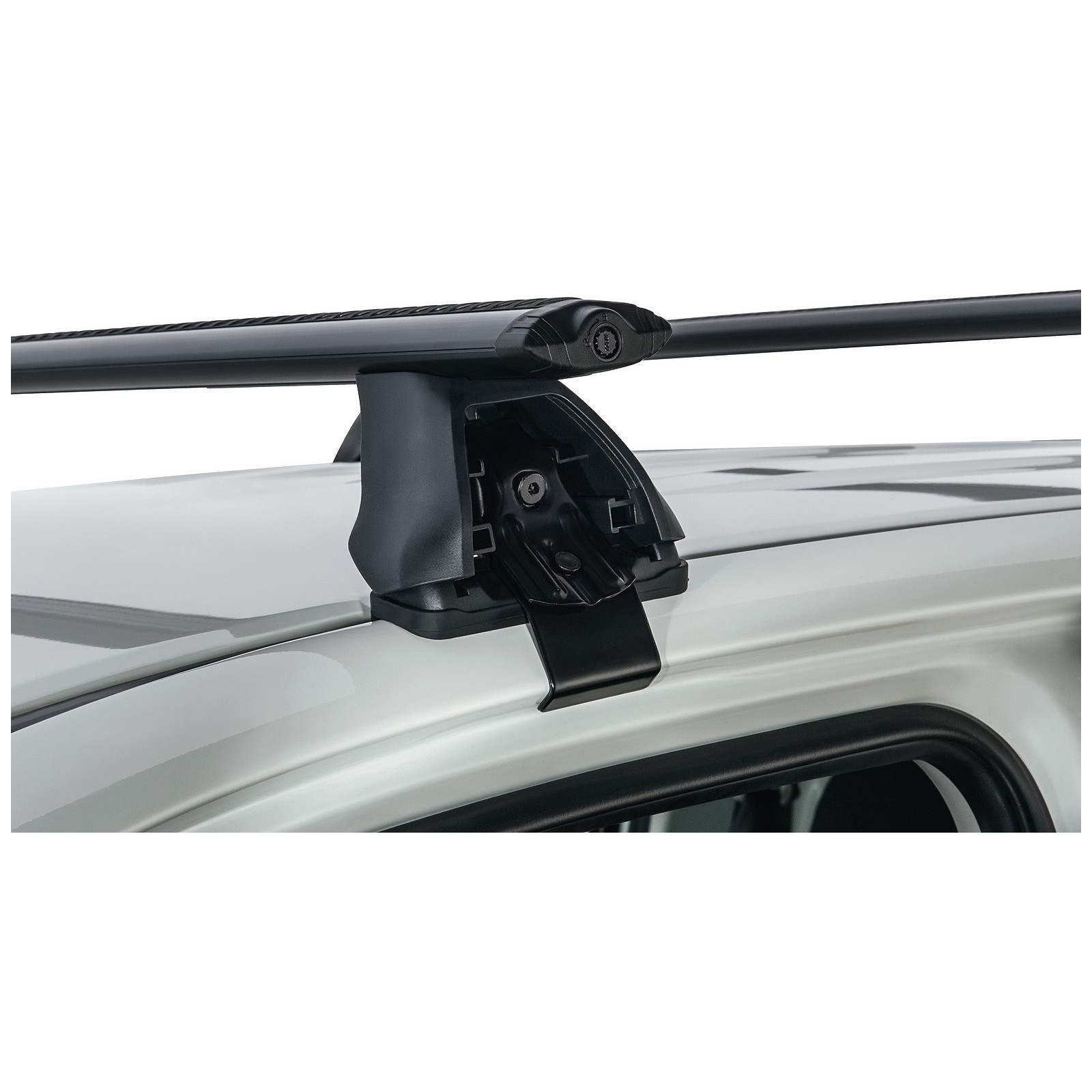 Kit 2 barres de toit noires RHINO-RACK Vortex 2500 • JA2139 
