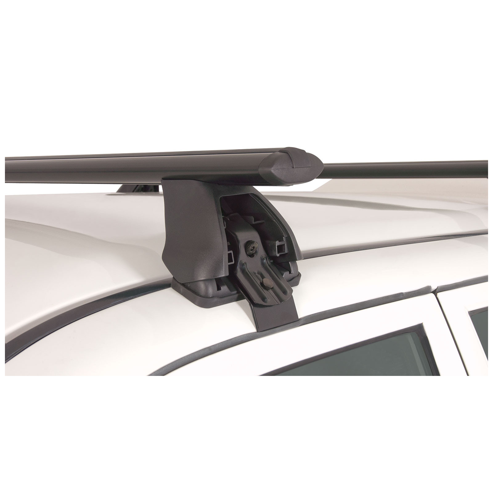Kit 2 barres de toit noires RHINO-RACK Vortex 2500 • JA2142 