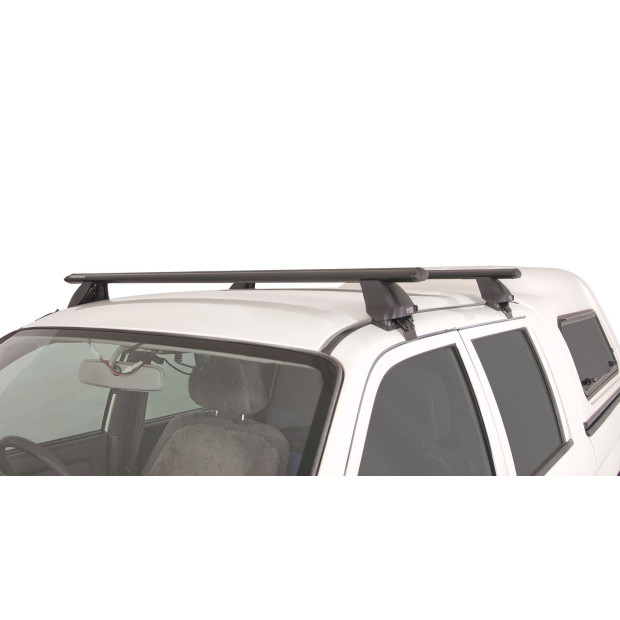 Kit 2 barres de toit noires RHINO-RACK Vortex 2500 • JA2142 