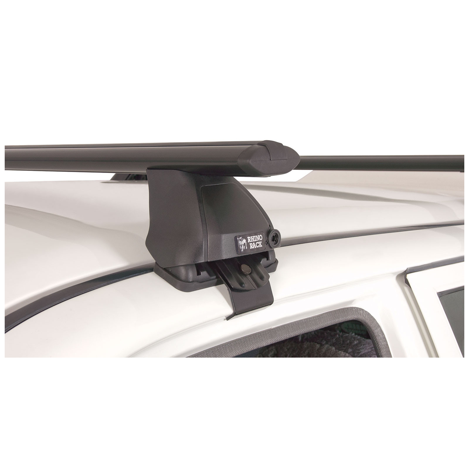 Kit 2 barres de toit noires RHINO-RACK Vortex 2500 • JA2142 