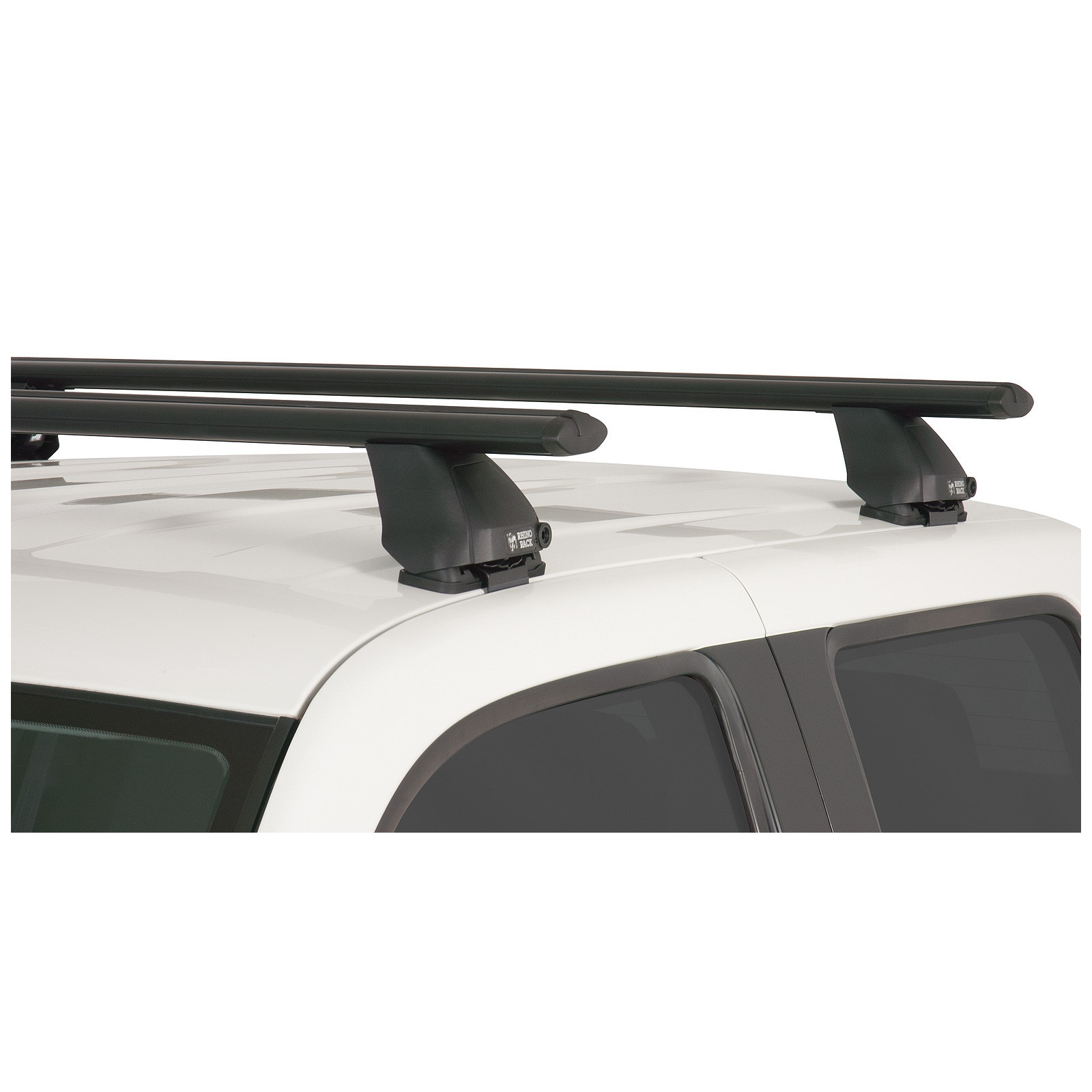 Kit 2 barres de toit noires RHINO-RACK Vortex 2500 • JA2161 