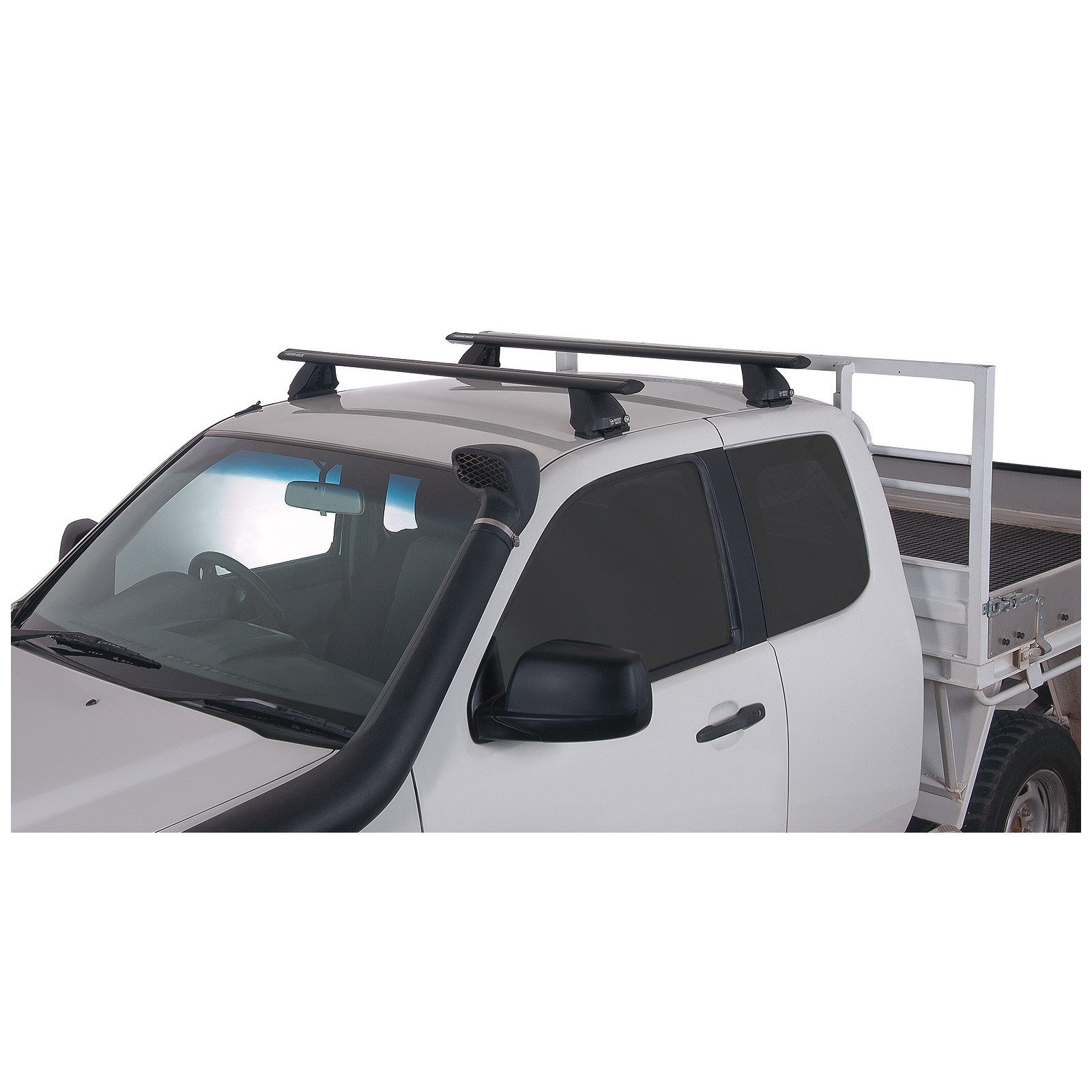 Kit 2 barres de toit noires RHINO-RACK Vortex 2500 • JA2161 