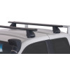 Kit 2 barres de toit noires RHINO-RACK Vortex 2500 • JA2161 