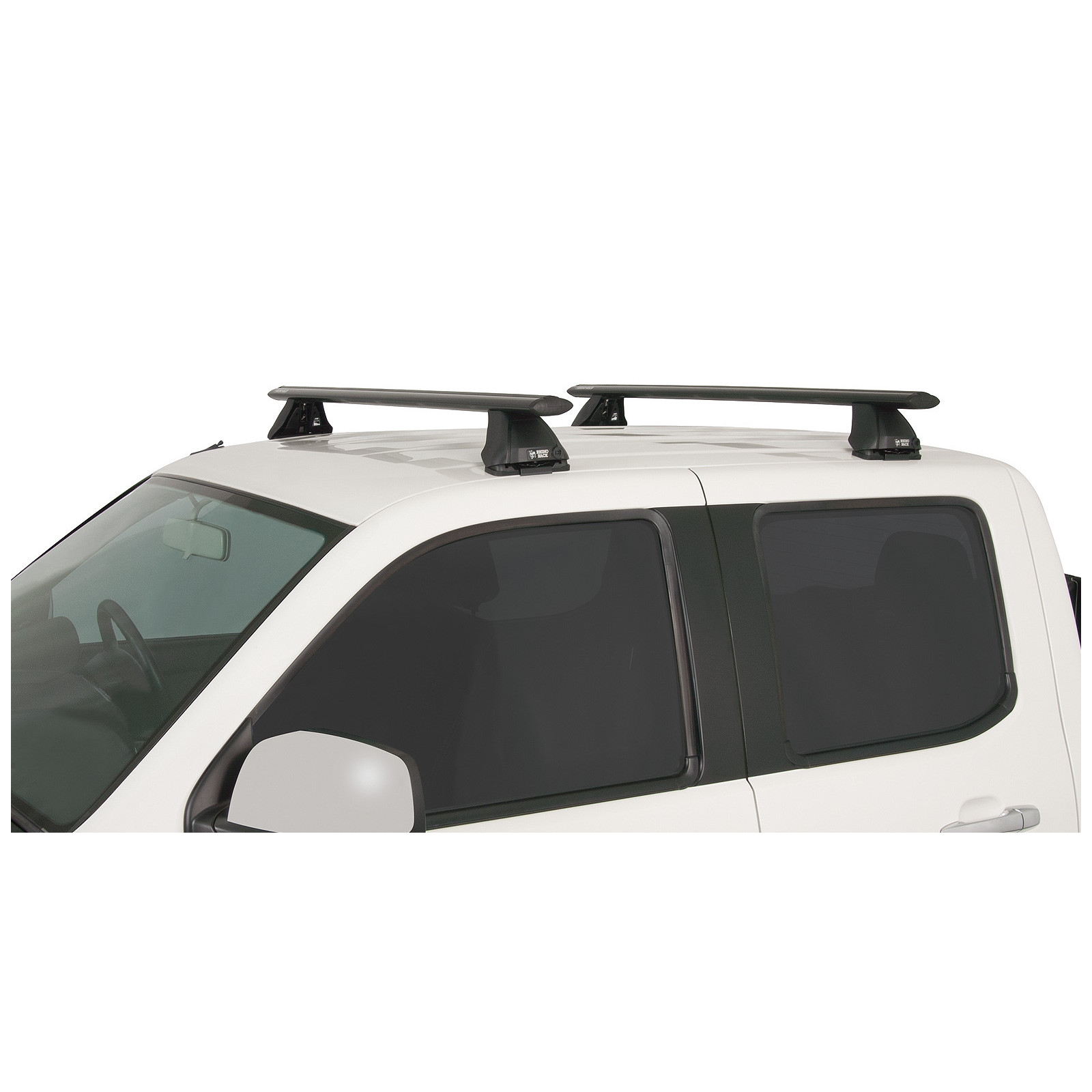 Kit 2 barres de toit noires RHINO-RACK Vortex 2500 • JA2161 