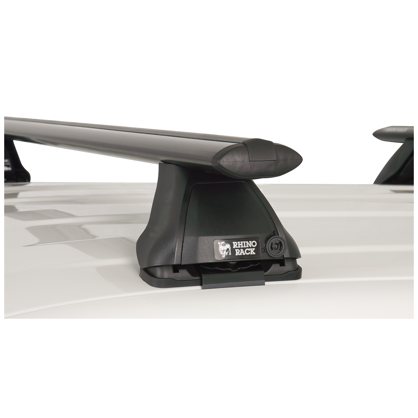 Kit 2 barres de toit noires RHINO-RACK Vortex 2500 • JA2161 