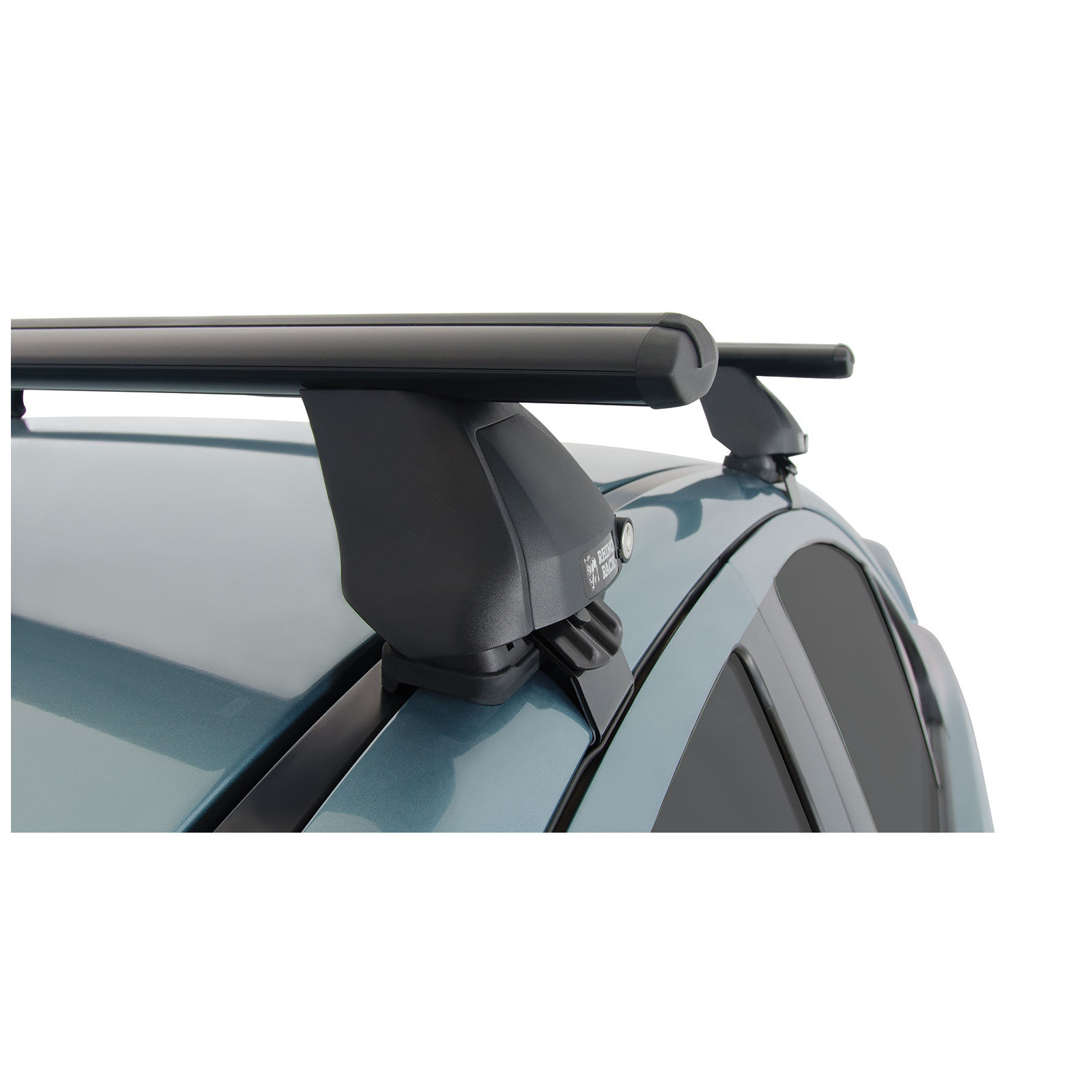 Kit 2 barres de toit noires RHINO-RACK Vortex 2500 • JA2172 