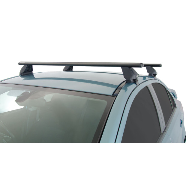 Kit 2 barres de toit noires RHINO-RACK Vortex 2500 • JA2172 