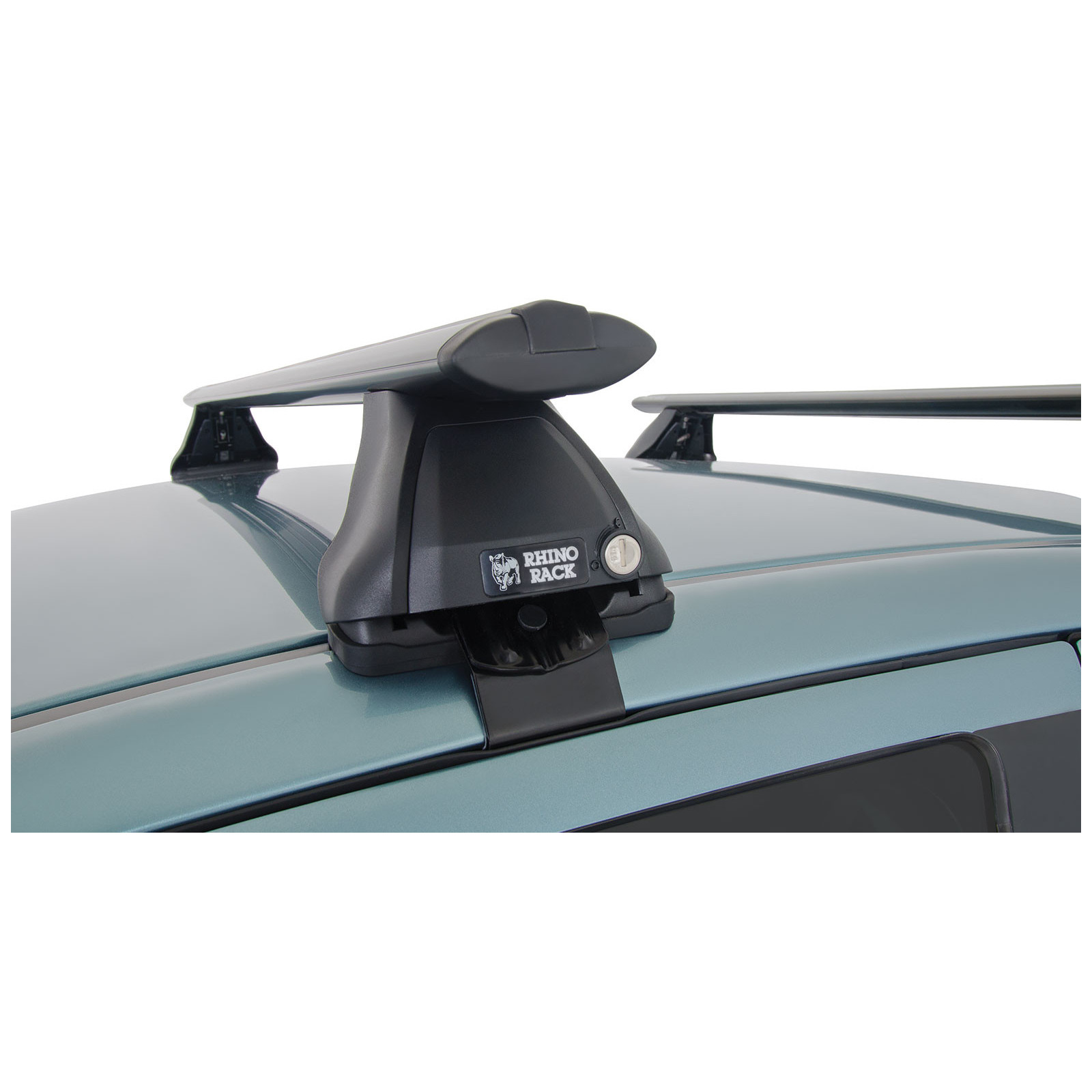 Kit 2 barres de toit noires RHINO-RACK Vortex 2500 • JA2172 