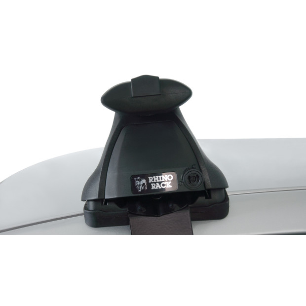 Kit 2 barres de toit noires RHINO-RACK Vortex 2500 • JA2183 