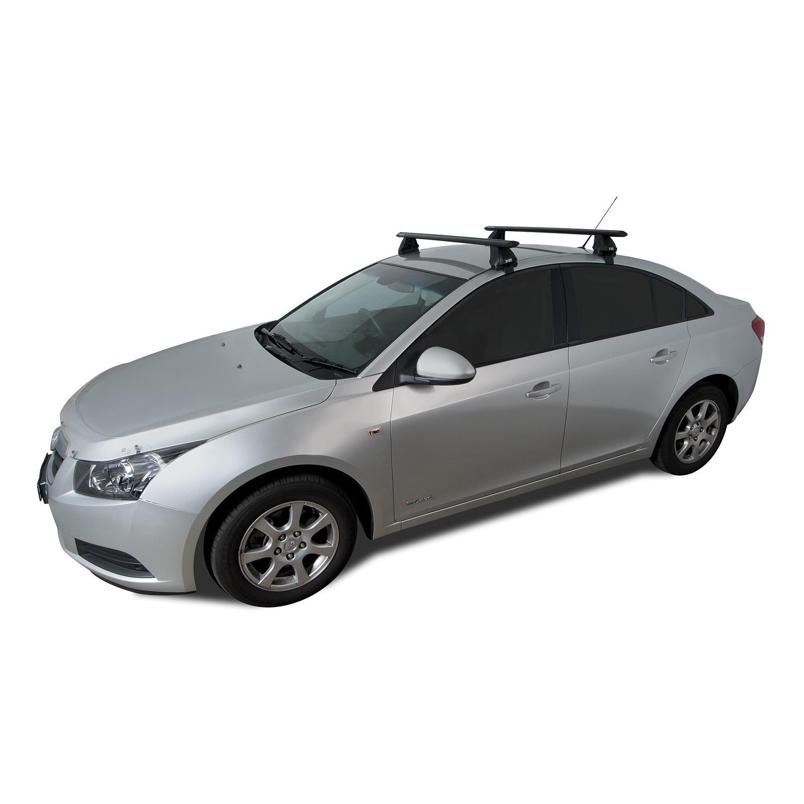 Kit 2 barres de toit noires RHINO-RACK Vortex 2500 • JA2183 