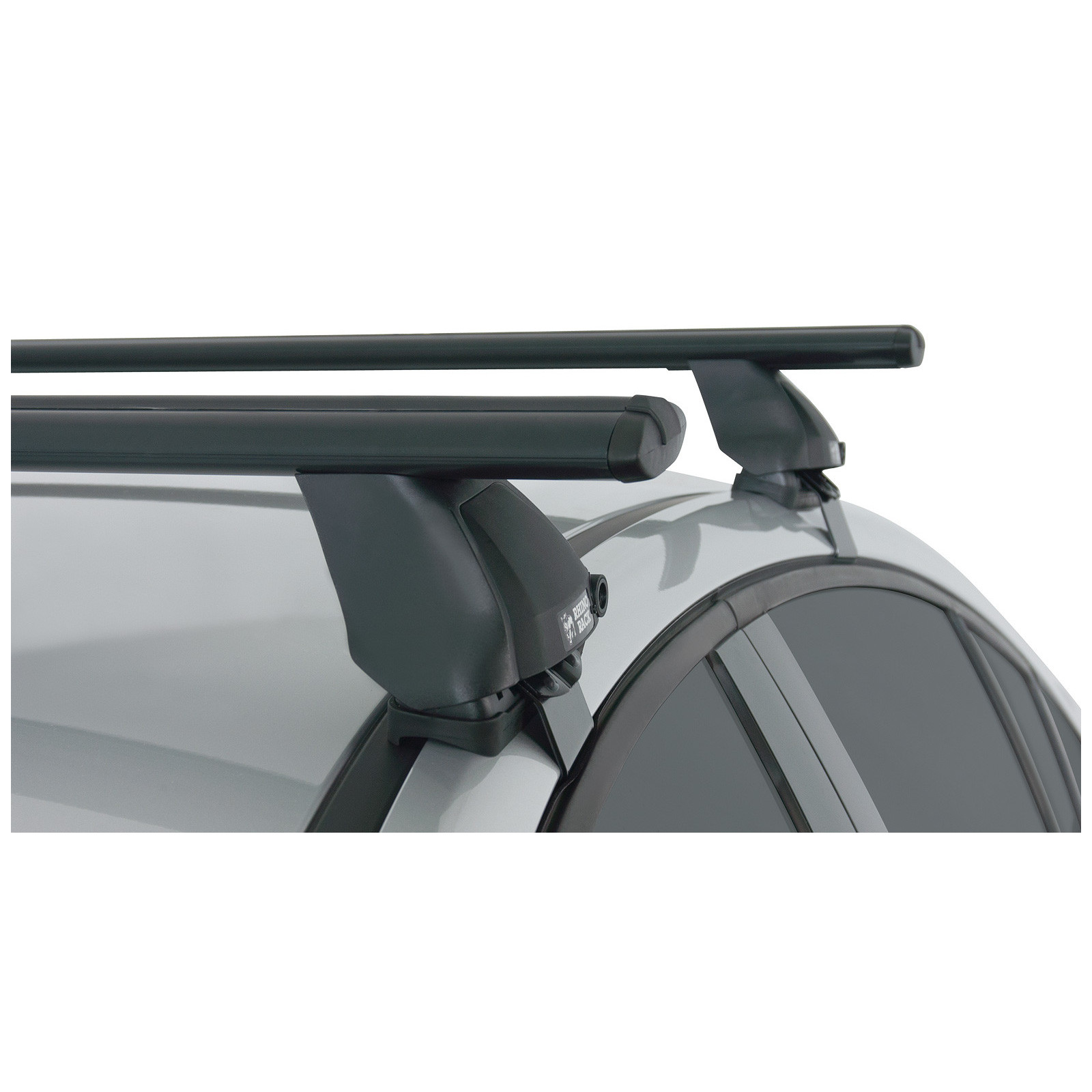 Kit 2 barres de toit noires RHINO-RACK Vortex 2500 • JA2183 