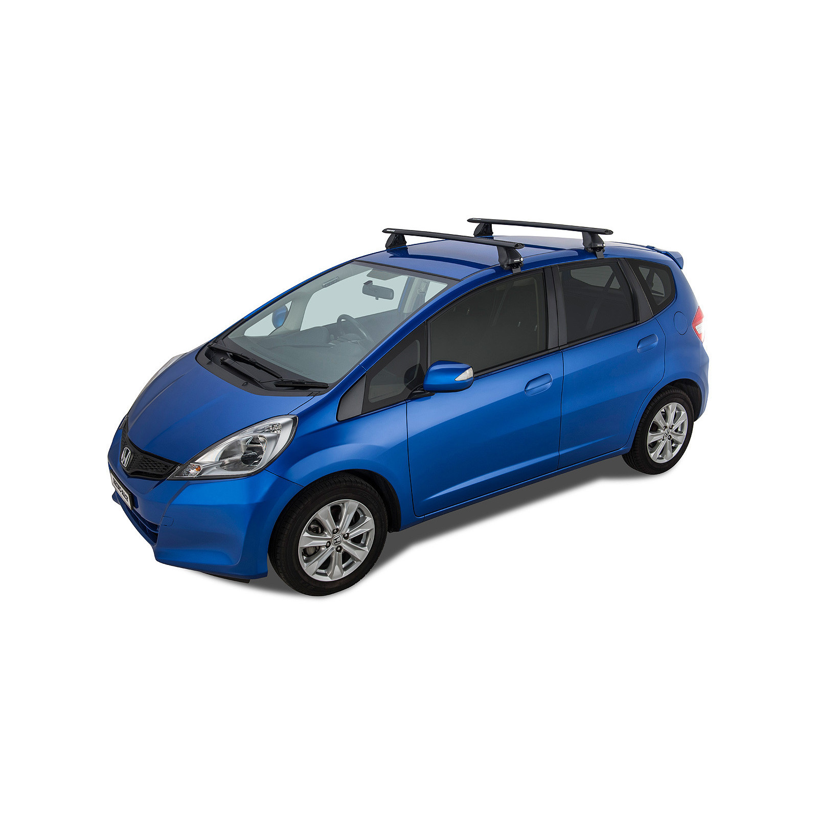 Kit 2 barres de toit noires RHINO-RACK Vortex 2500 • JA2185 