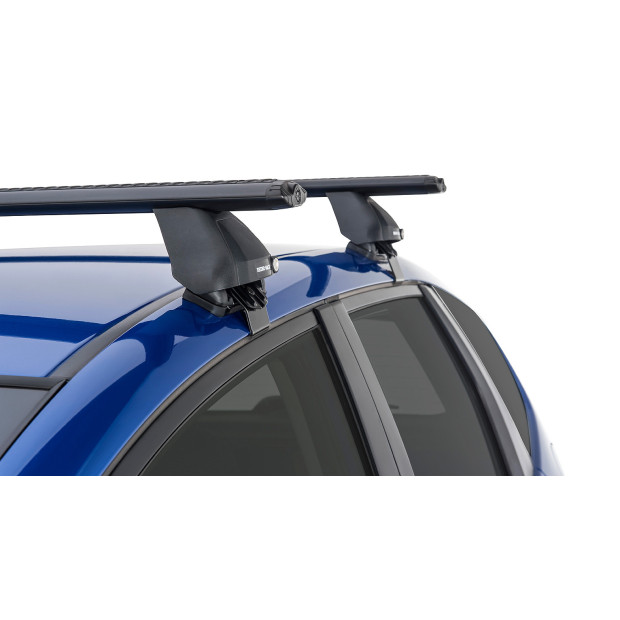 Kit 2 barres de toit noires RHINO-RACK Vortex 2500 • JA2185 