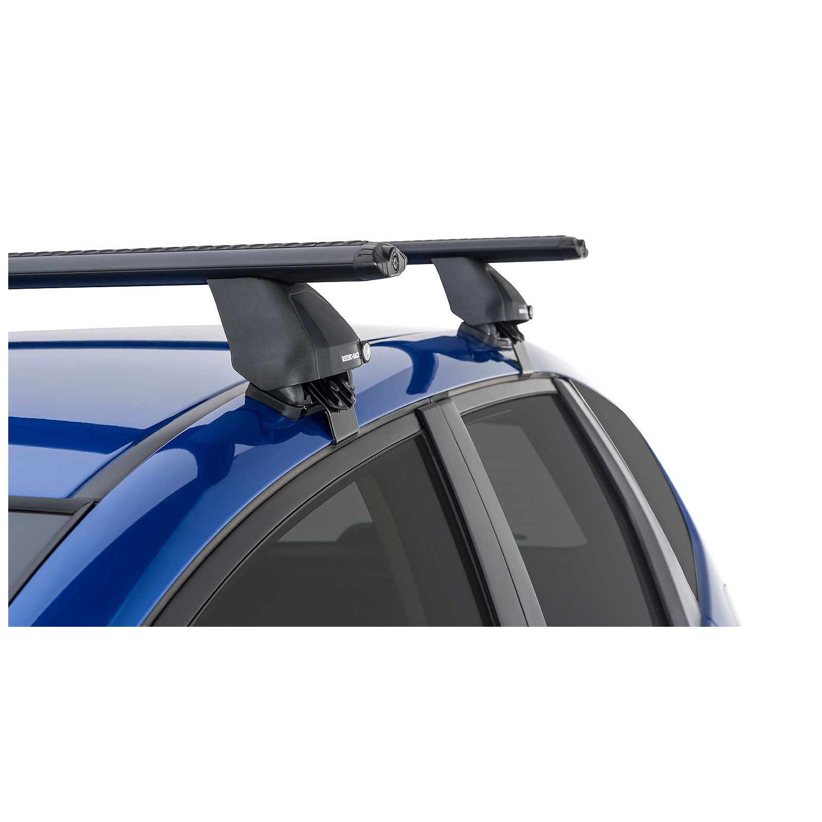 Kit 2 barres de toit noires RHINO-RACK Vortex 2500 • JA2185 