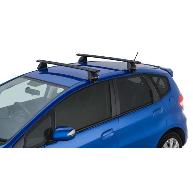 Kit 2 barres de toit noires RHINO-RACK Vortex 2500 • JA2185 